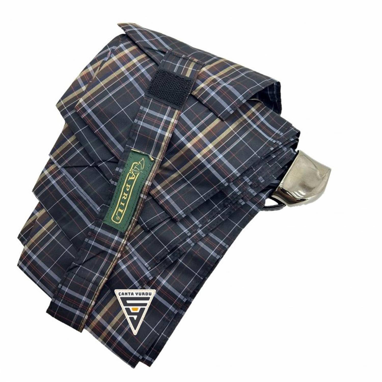 Мини-зонтик April A-236l A3, водонепроницаемая микрофибра, размер в сложенном виде 19,5х6,5 см, открытый 56 см, диаметр 87 см, синего цвета