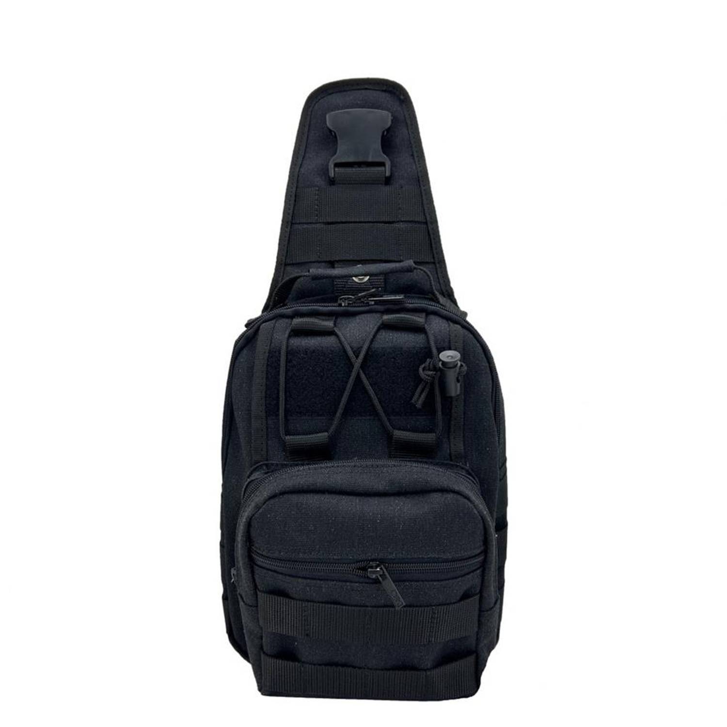 Tactical Canvas Gun Pistol Carrying Bag Black