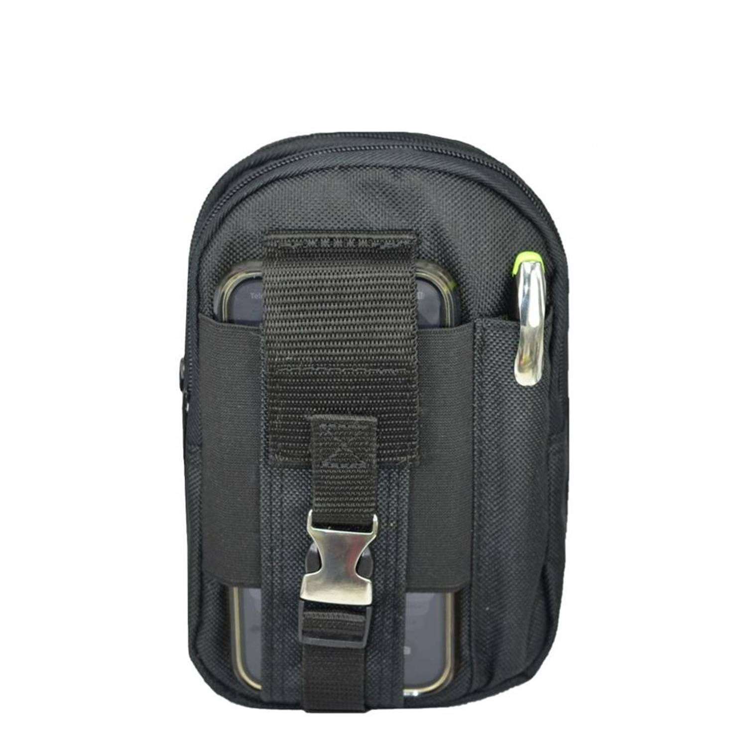 Taktikal Molle 610D Cordura Palaska Bel Çantası Siyah