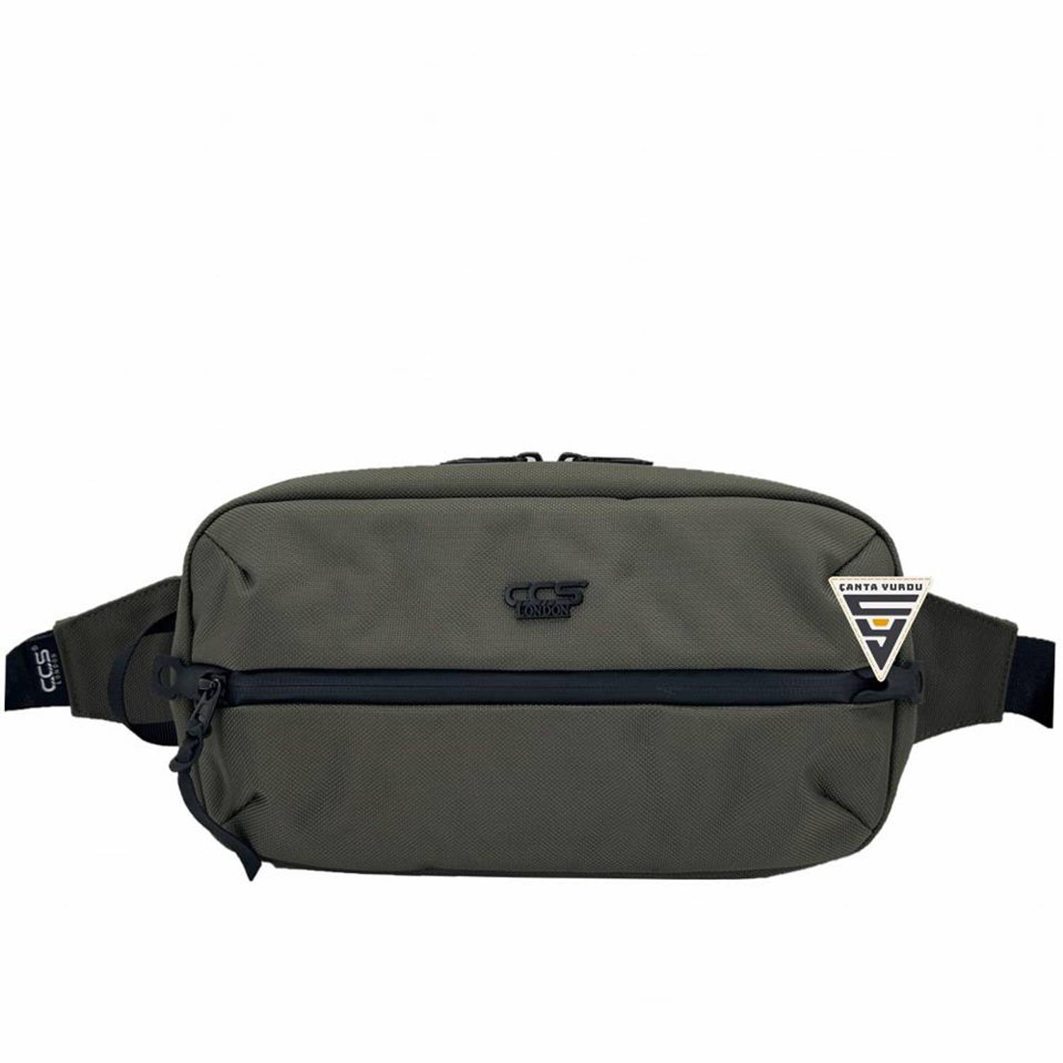 ÇÇS London 31417 XL Bel Çantası Haki
