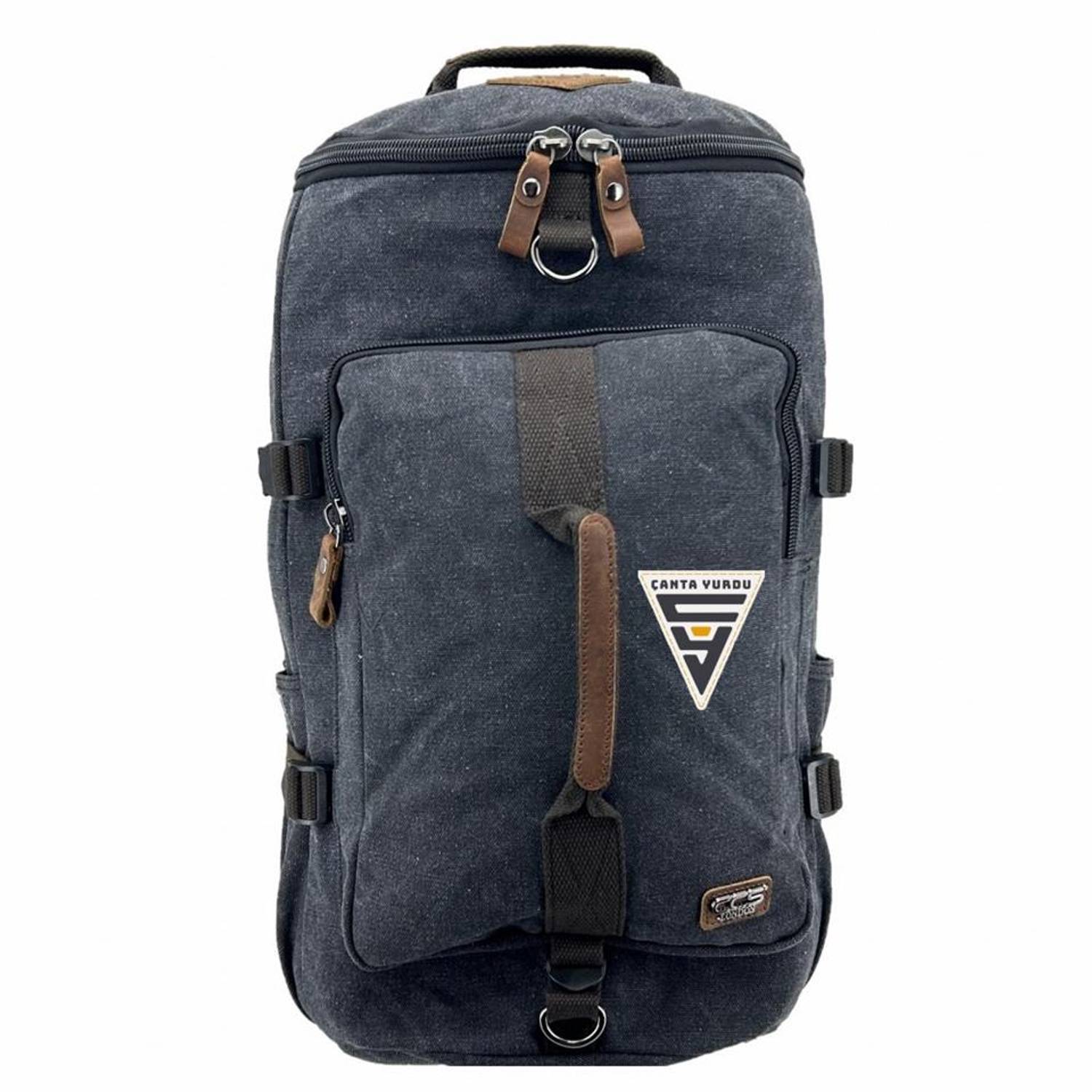 Ççs London 51566 Canvas Sports Backpack Black