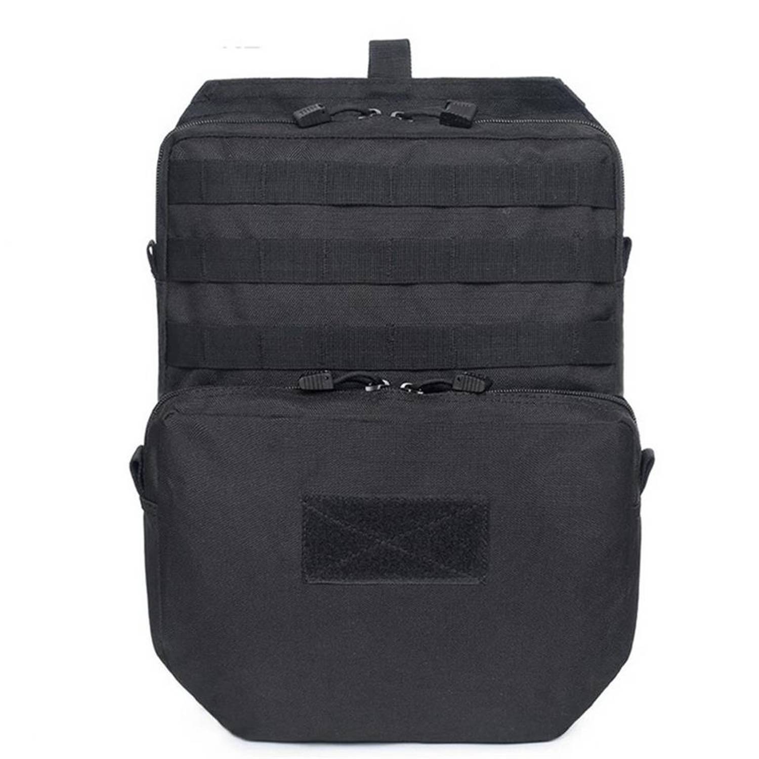 Тактичний рюкзак Taktikal TK1003 Molle з водним резервуаром, чорний, модульна система, 3L, 1000D нейлон, водовідштовхувальний, для вишуканої гідратації