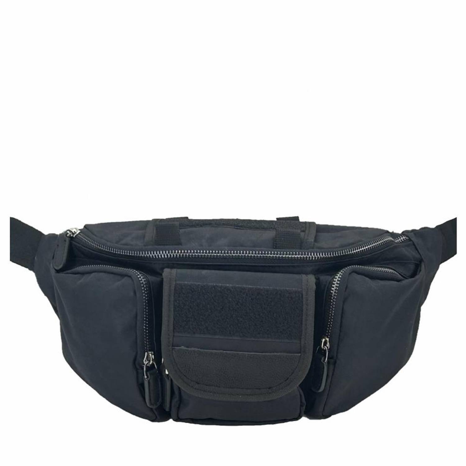 Taktikal Kampçı Outdoor Molle Bel Çantası Siyah