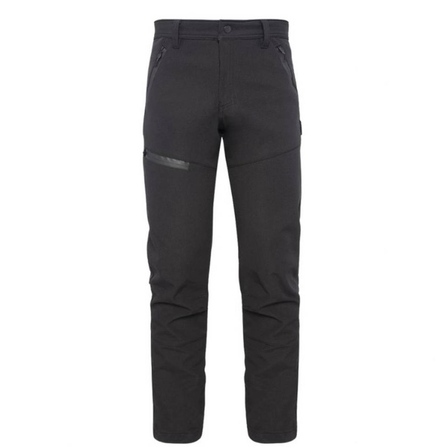 Технические брюки ProLine 300 D из софтшелла для outdoor, с двойной эластичной тканью, регулируемой талией и защитой от ветра и воды, серые