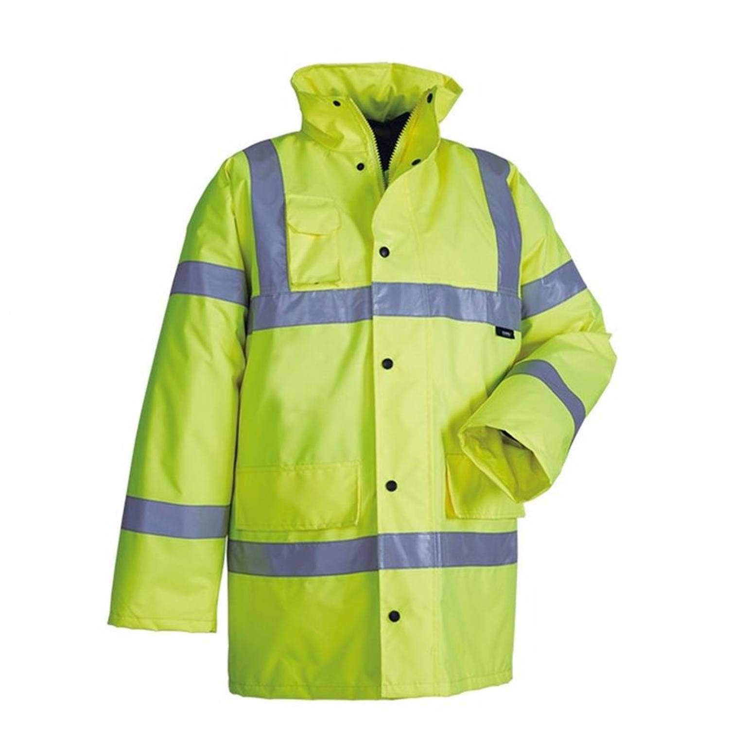 Reflektörlü 300D Oxford İçi Kapitoneli Parka Mont Sarı