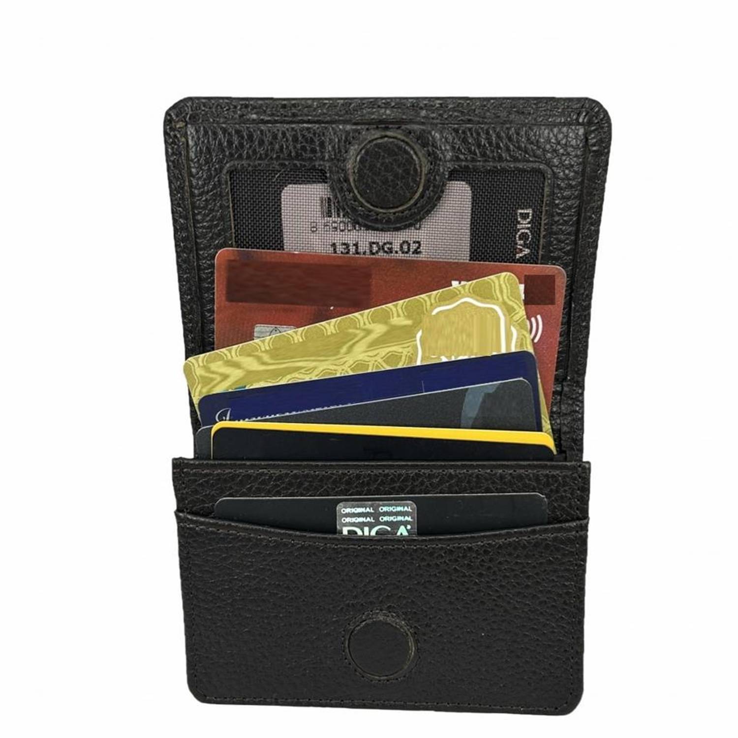 Diga 131 Hakiki Deri Kartlık Cüzdan Kahve