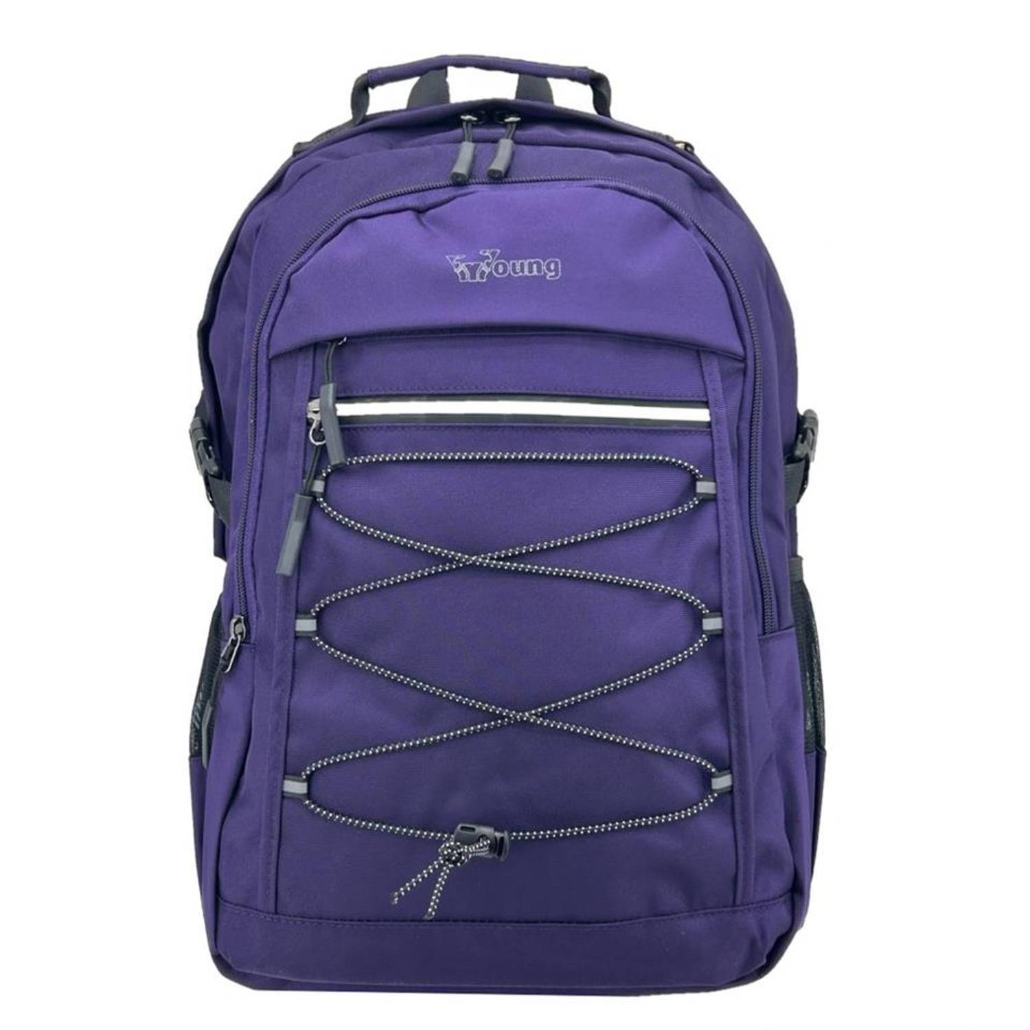 Young 51537 School Backpack Purple