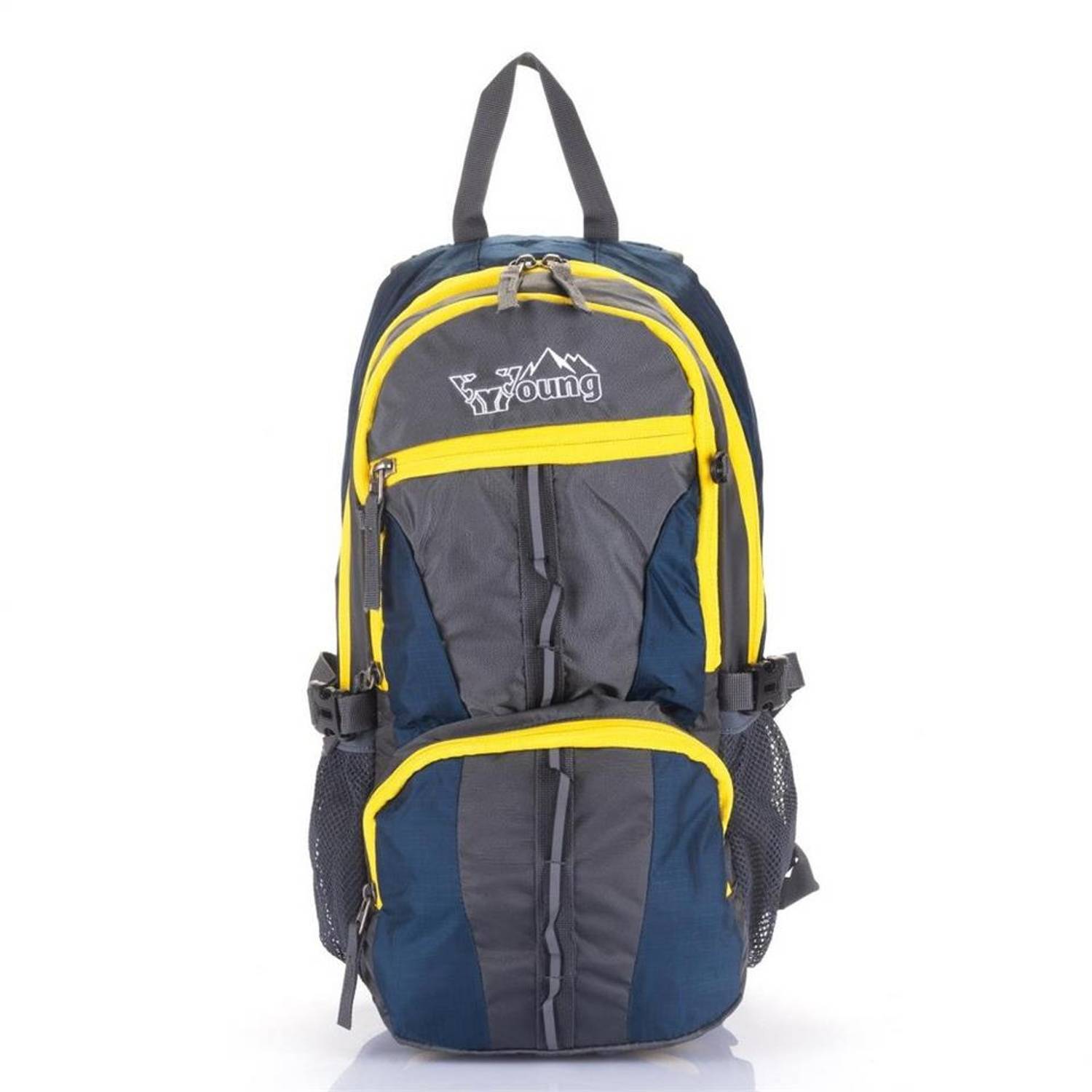 حقيبة ظهر صغيرة للدراجات والتزلج للرجال، موديل 40156، قياس 40x20x15 سم، وزن 0.6 كغ، قماش مقاوم للماء، مزودة بأقسام لزجاجات الماء وحقيبة صغيرة للتابلت