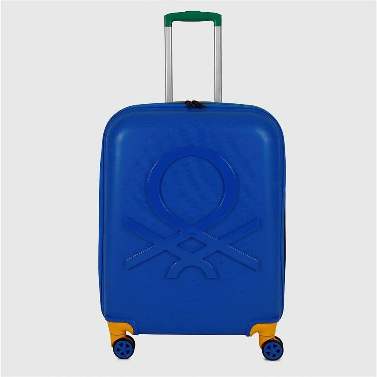 Benetton Polypropylene Medium Luggage Blue