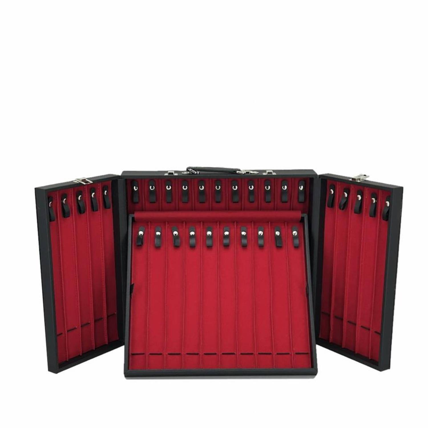 Kuyumcu Tespih Takı Taşıma Ve Saklama Çantası 31'li Siyah