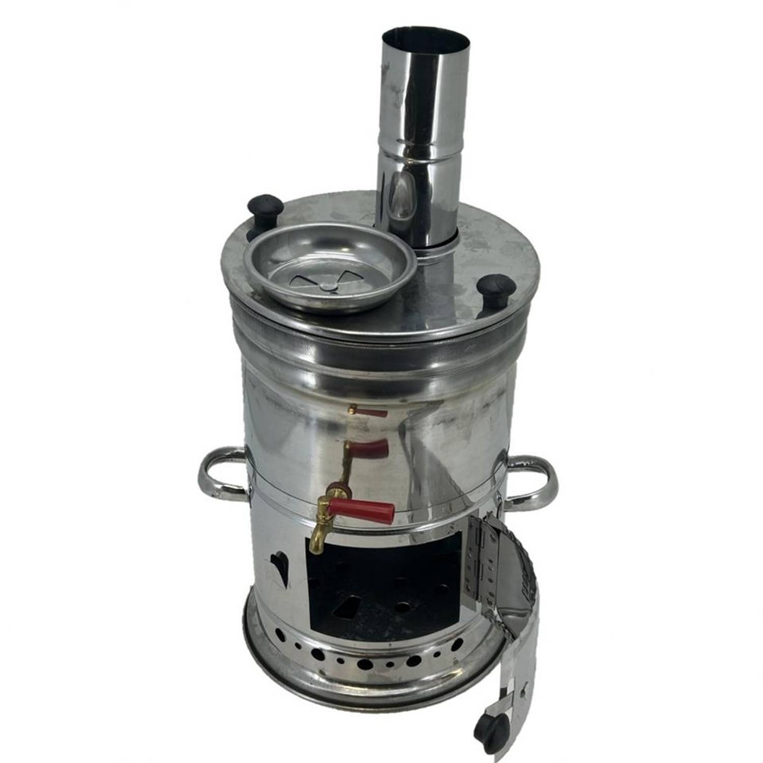 سمّاعة 5 لترات من الفولاذ المقاوم للصدأ 304، مثالية للحدائق والشرفات، سعة مياه كبيرة، سهلة الاستخدام، تحتفظ بالحرارة لمدة طويلة