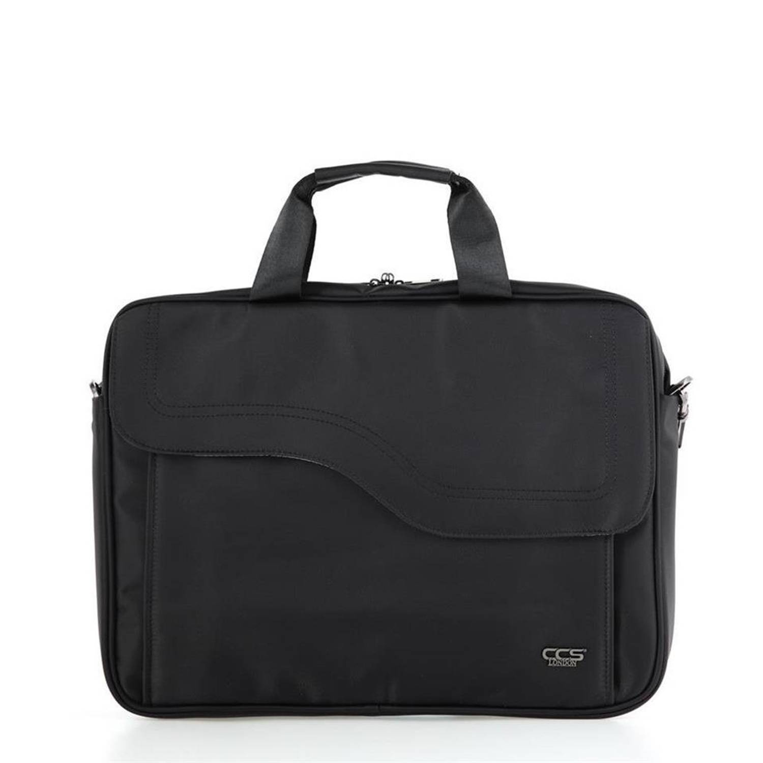 Ççs 71422 Laptop and Briefcase with Shoulder Strap Black