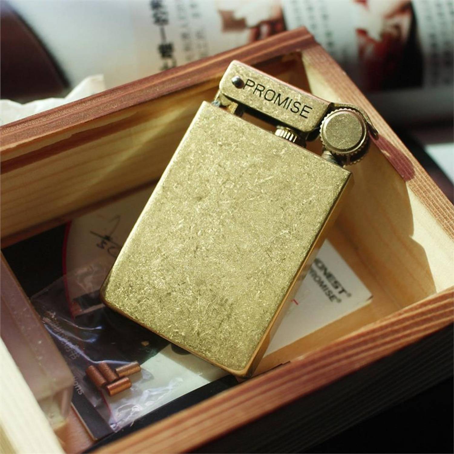 Promise Gasoline Retro Authentic Lighter