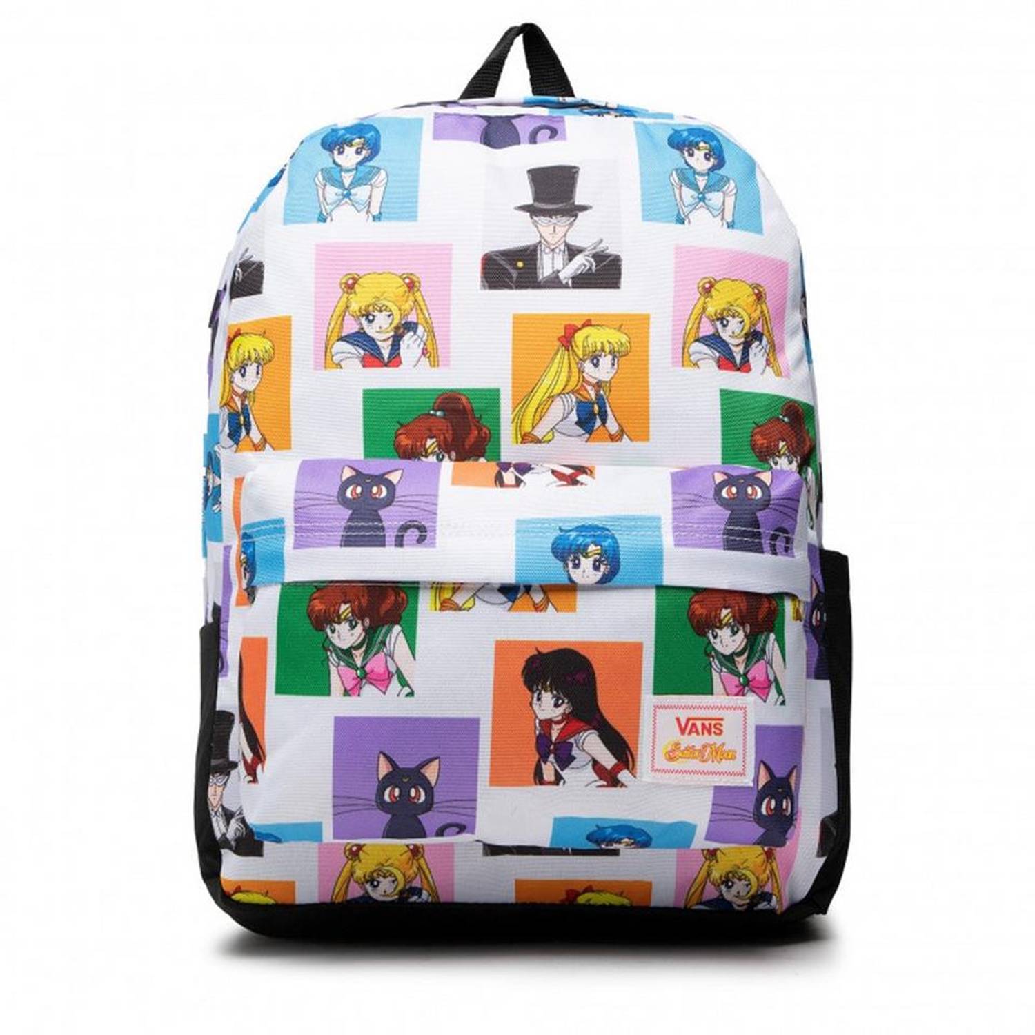 Рюкзак Vans Old Skool X Sailor Moon, універсальний, стильний, міцний, 22 л, 100% поліестер, зручні регульовані лямки, просторий, з переднім кишенею