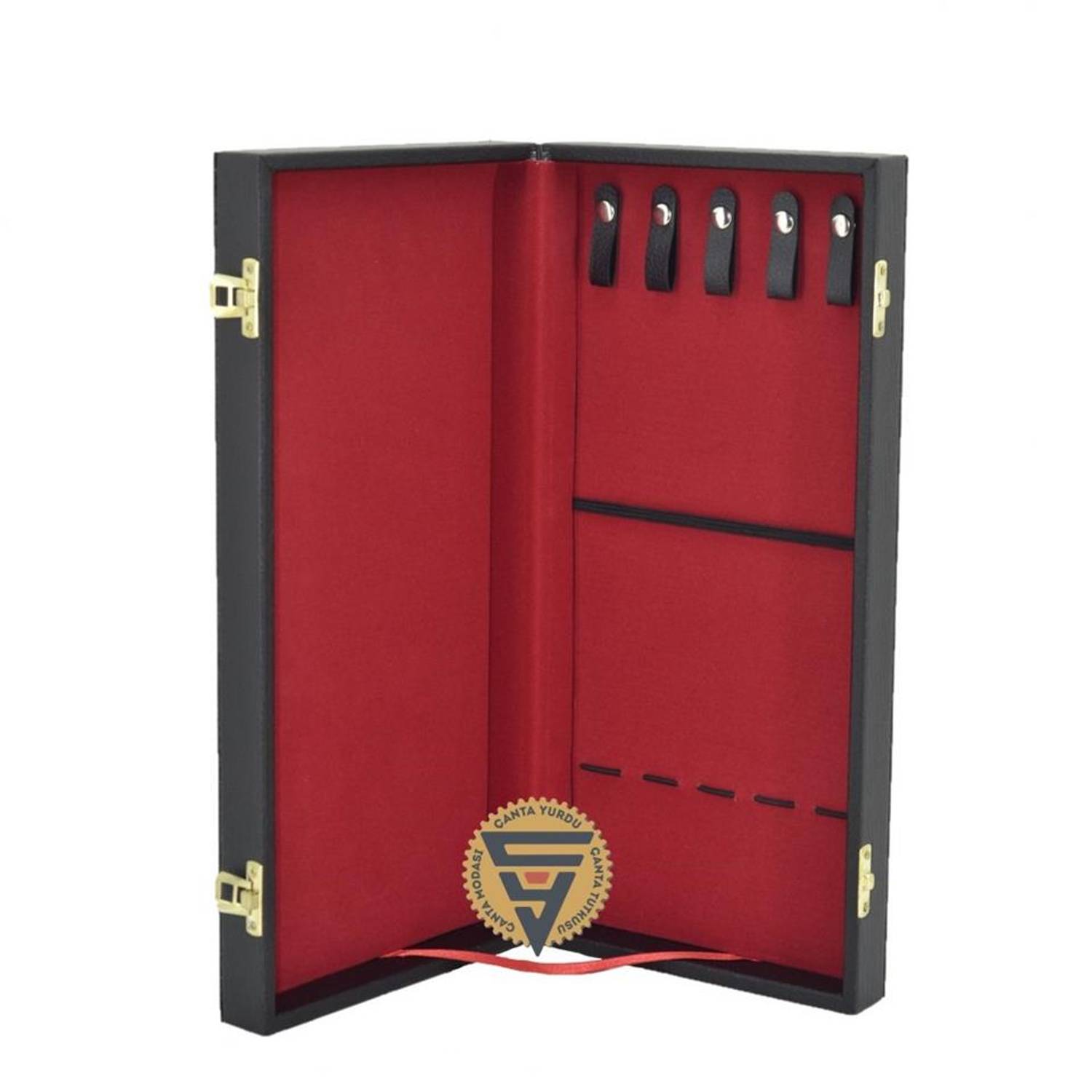 Jeweler Rosary Jewelry Carrying and Storage Bag 5 Pieces Black