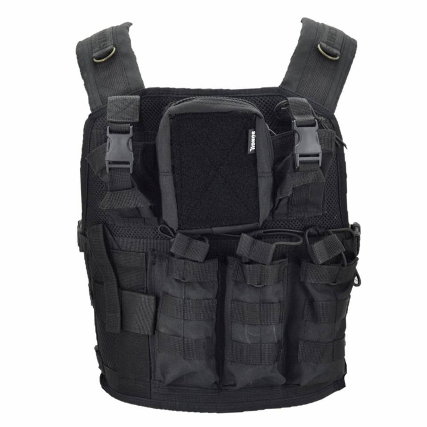 Tactical Police Hcm Charger Vest Black