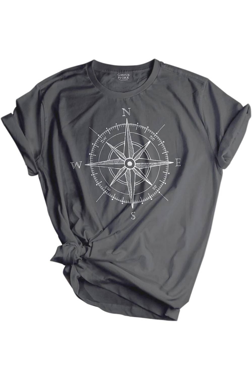 Store Unisex Baskılı Tişört Outdoor Normal Kalıp Tshirt