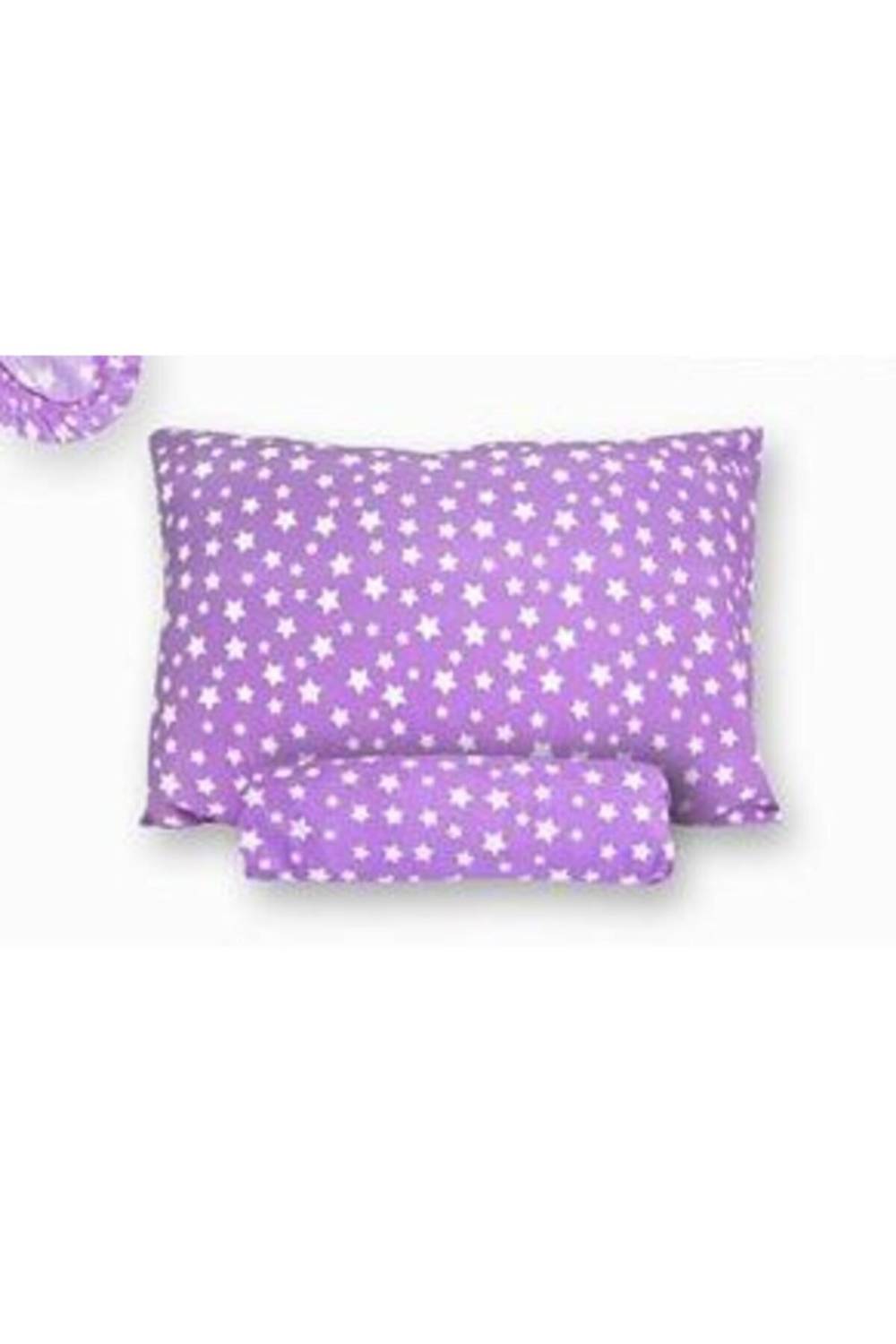 Elastic Bed Sheet And Pillow Cover With Star Pattern