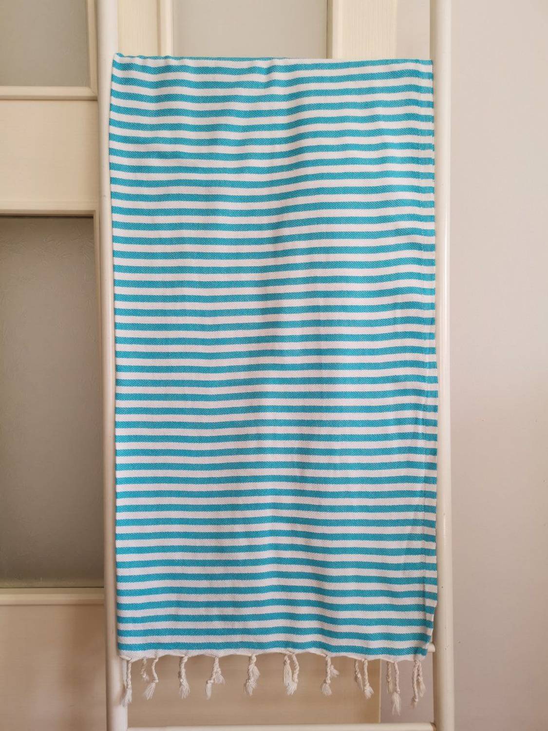 Loincloth ، منشفة الشاطئ ، Zebra Blue