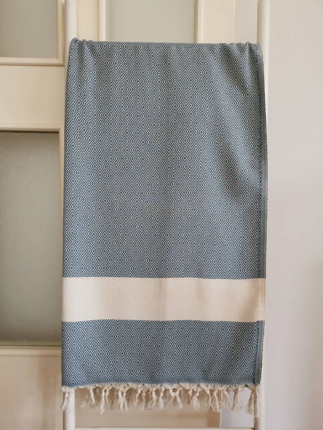 Екологічний бавовняний рушник пестемаль, розмір 100*180 см, портфельний колір, ідеальний для ванни і пляжу, швидко сохне, легкий та універсальний