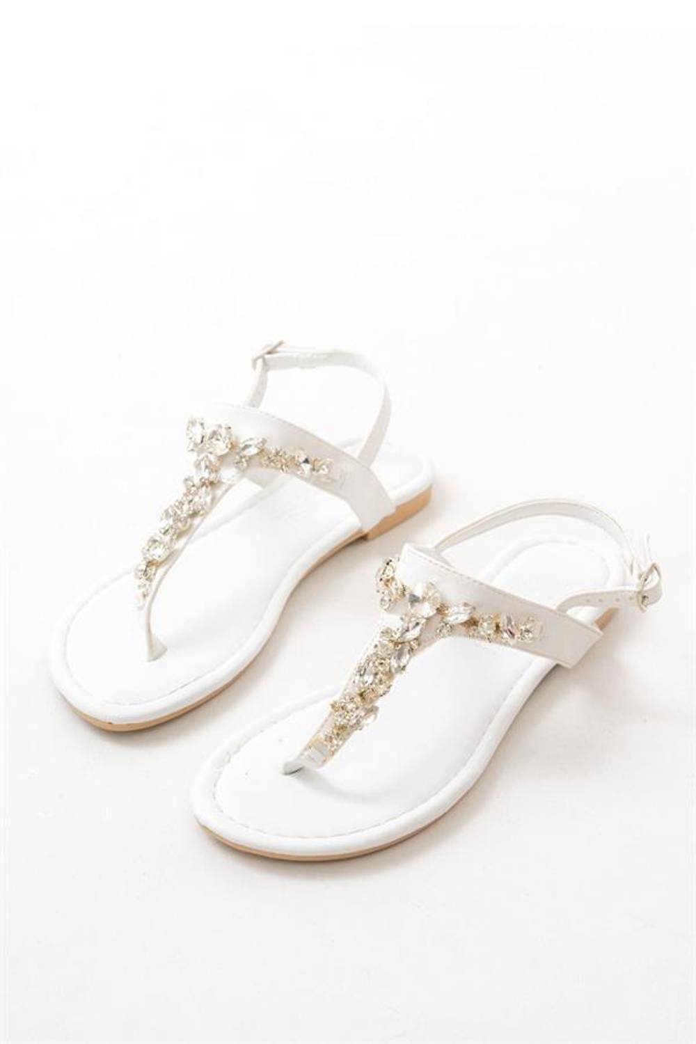 Белые серебристые сандалии с камнями на платформе для женщин, высота каблука 1,5 см, полностью ручная работа, местное производство