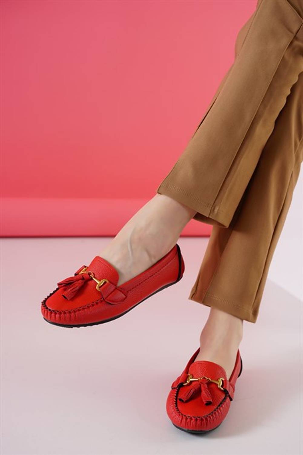 حذاء أيمود برباط بدون كعب للنساء، جديد بألوان مميزة، مقاسات 36 و39