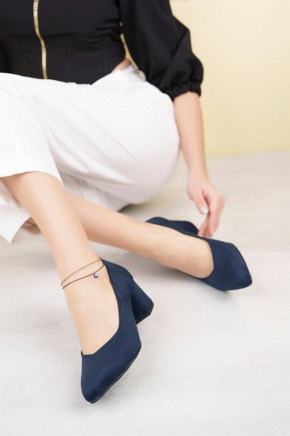 Aymood Heeled Comfortable Shoes 05