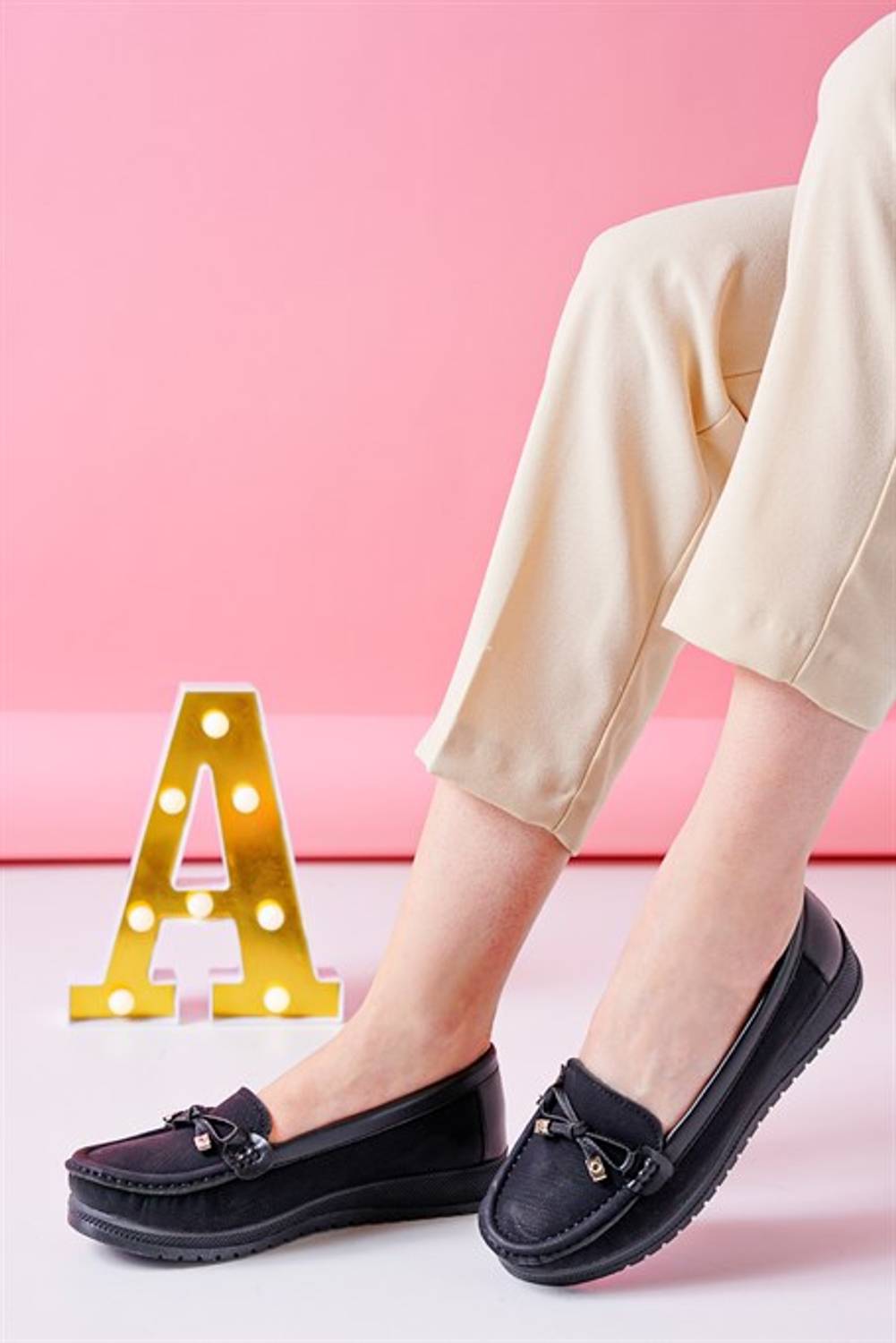 Aymood Buckle Comfortable Ballerinas 02