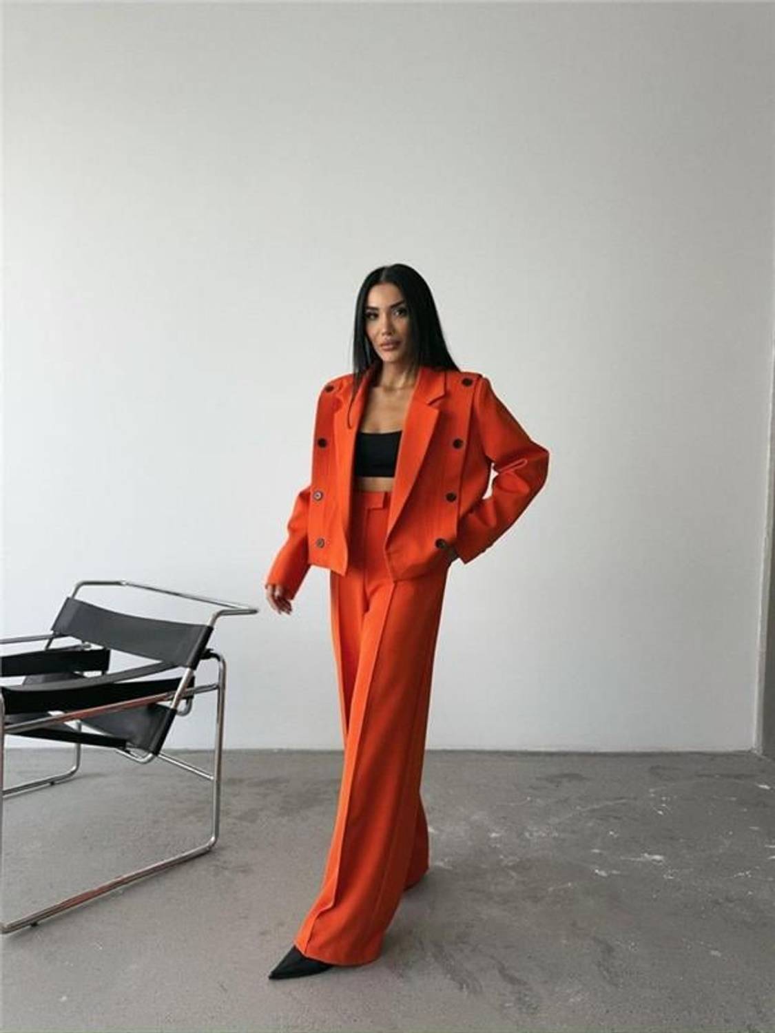 CEKET - PANTOLON TAKIM - Orange