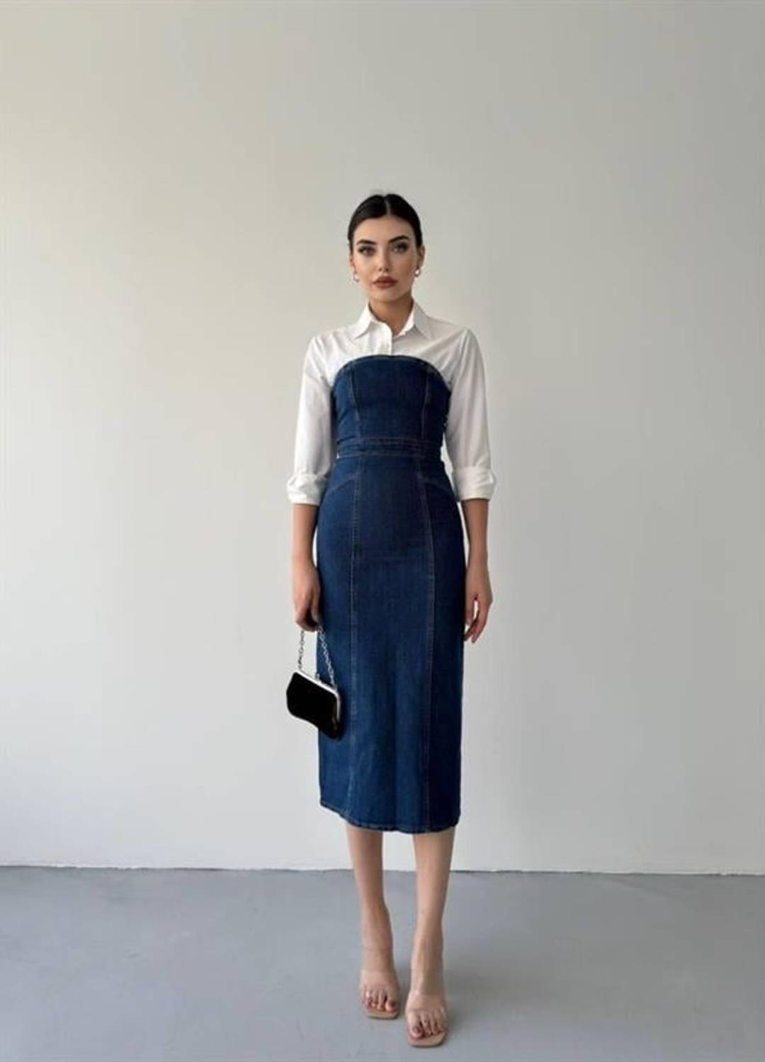 Izer Straplez Elbise