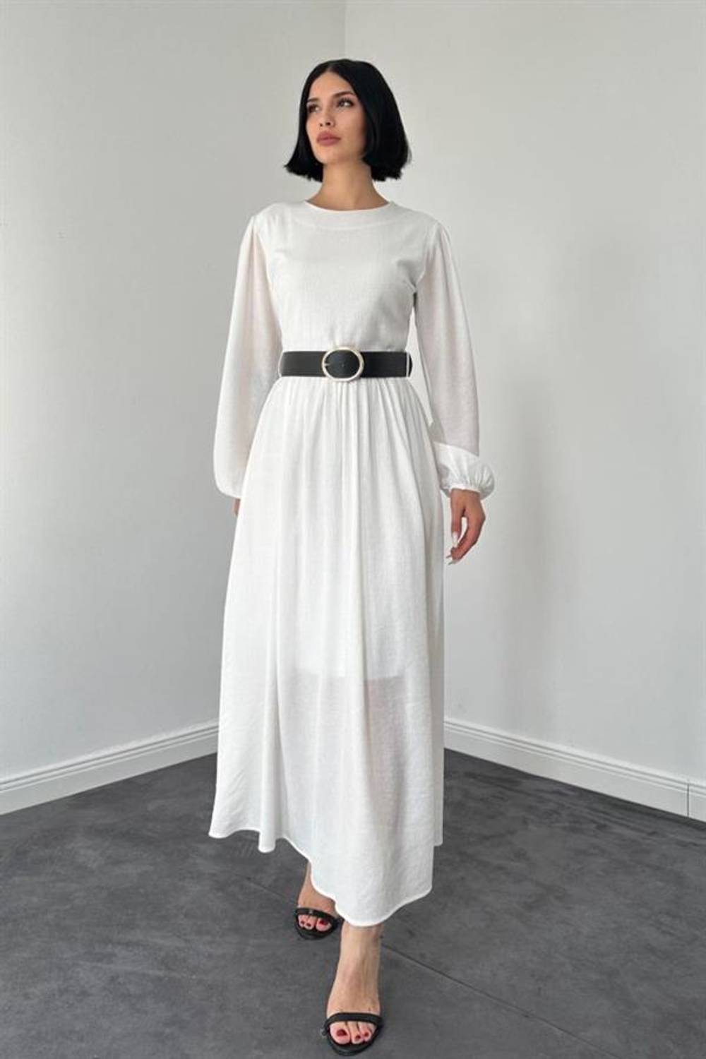 Ekru Felicita Elbise