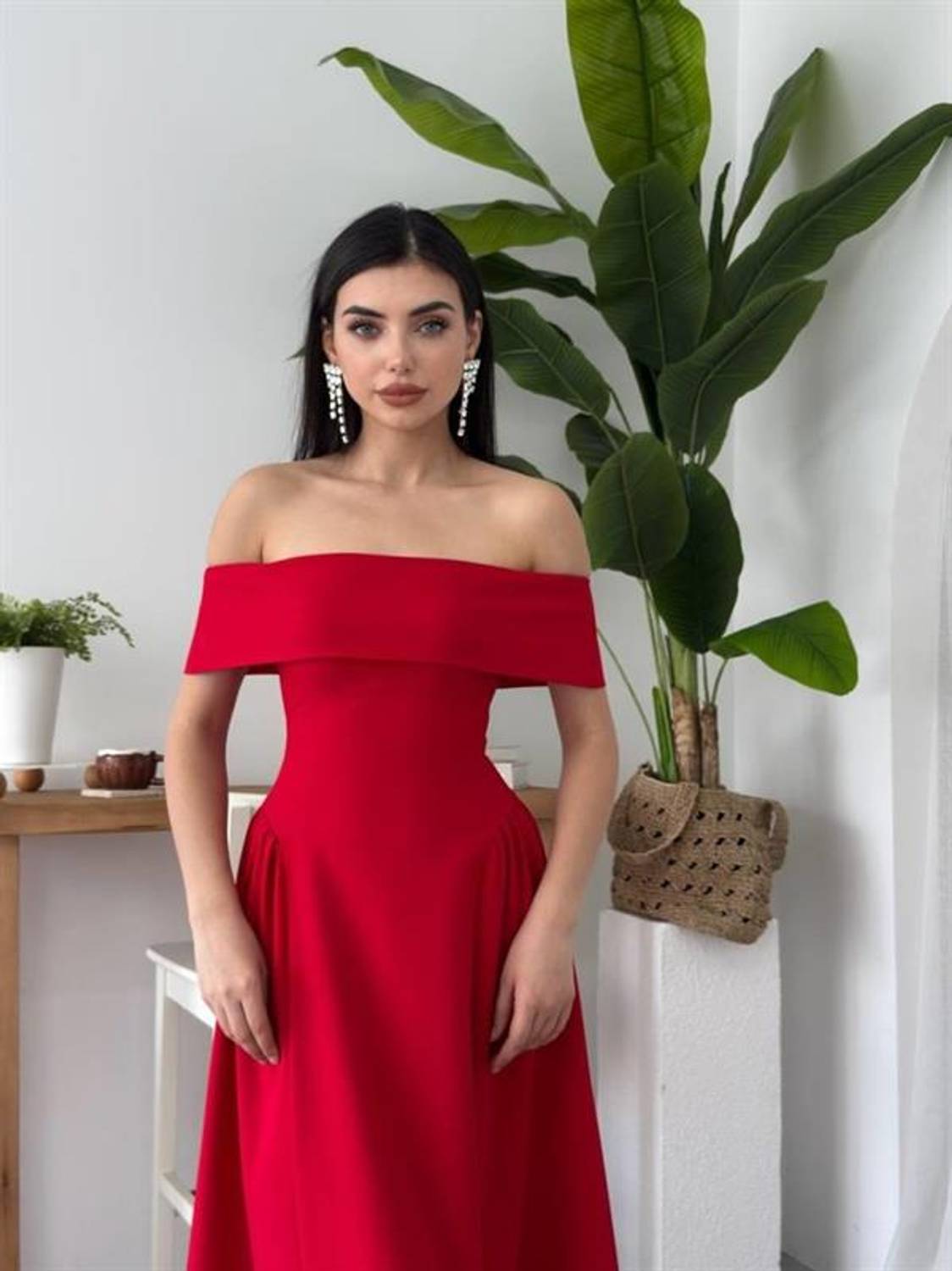 Stars Straplez Elbise