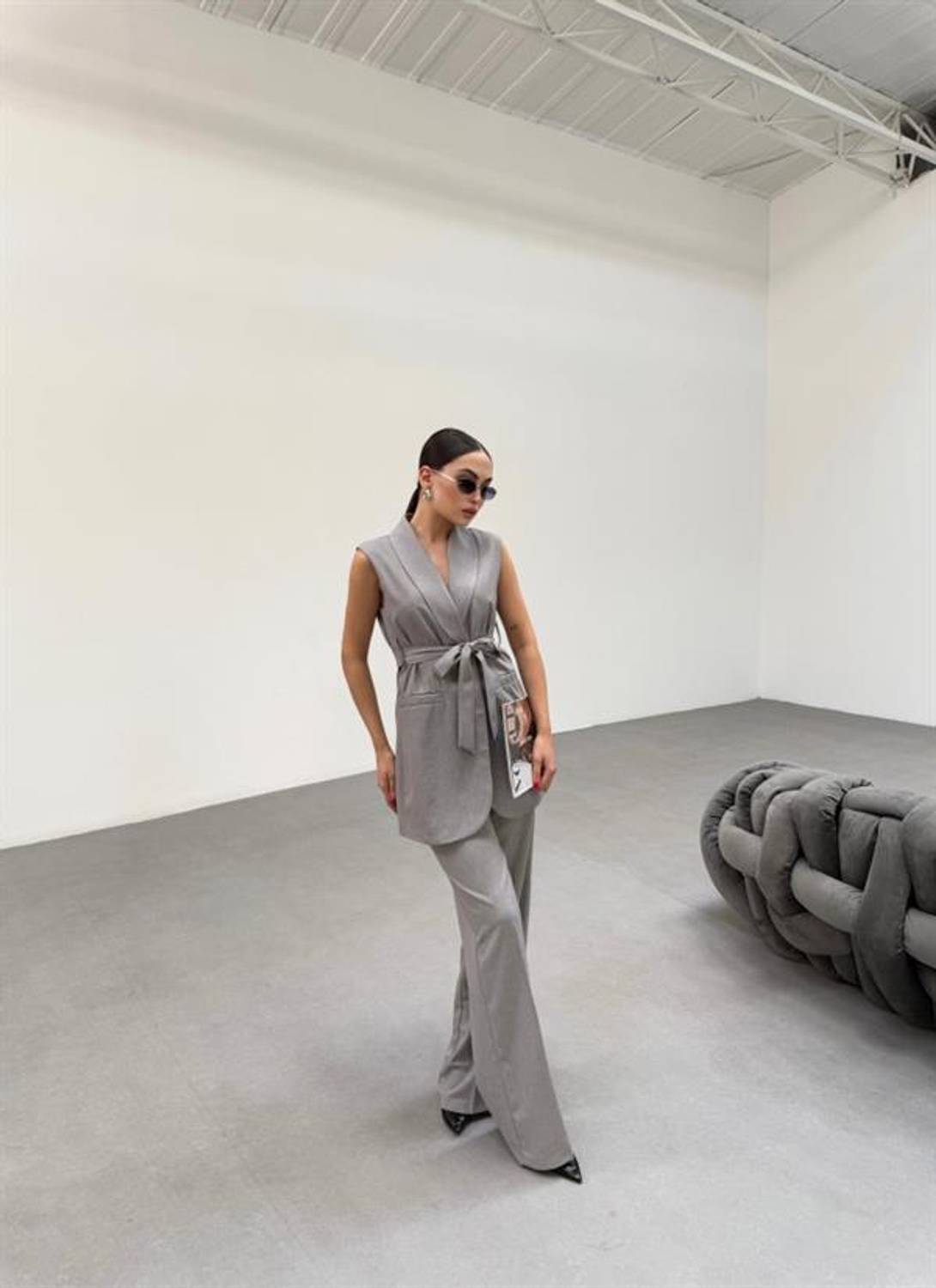 Cura Yelek Pantolon İki̇li̇ Takim