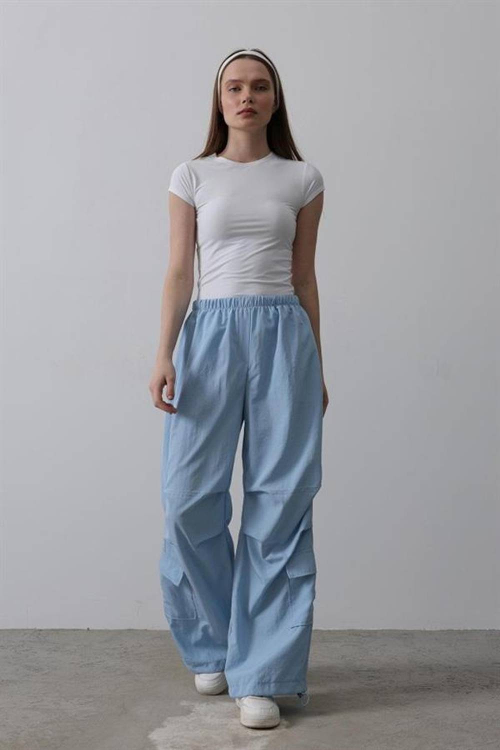 Paraşüt Cargo Pantolon - Mavi