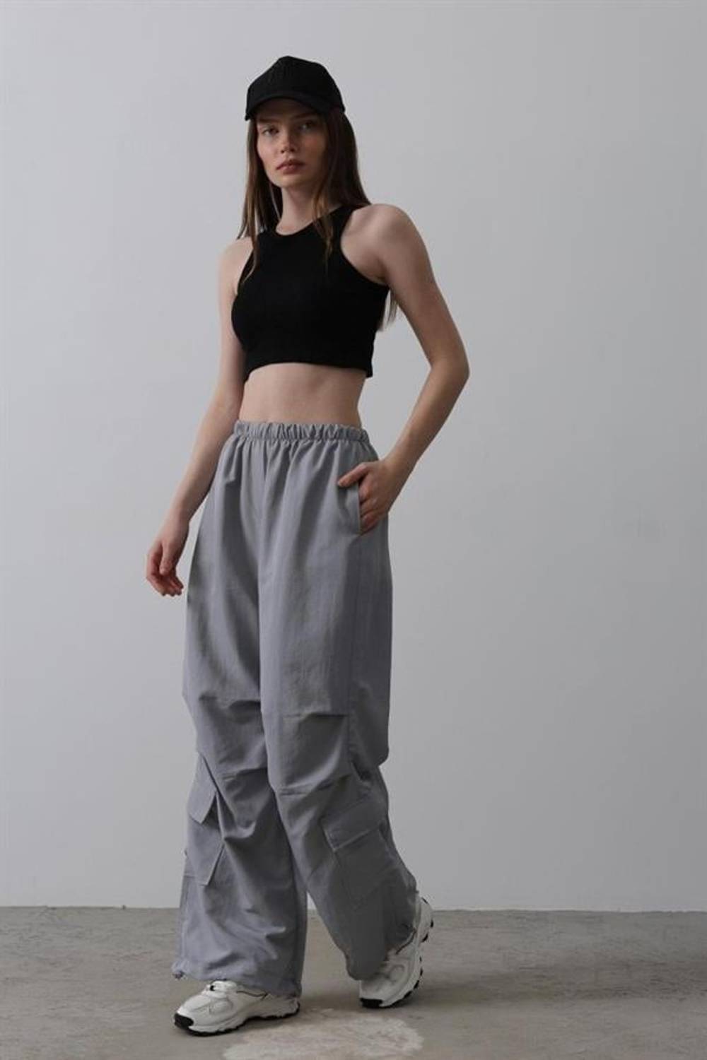 Paraşüt Cargo Pantolon - Antrasit