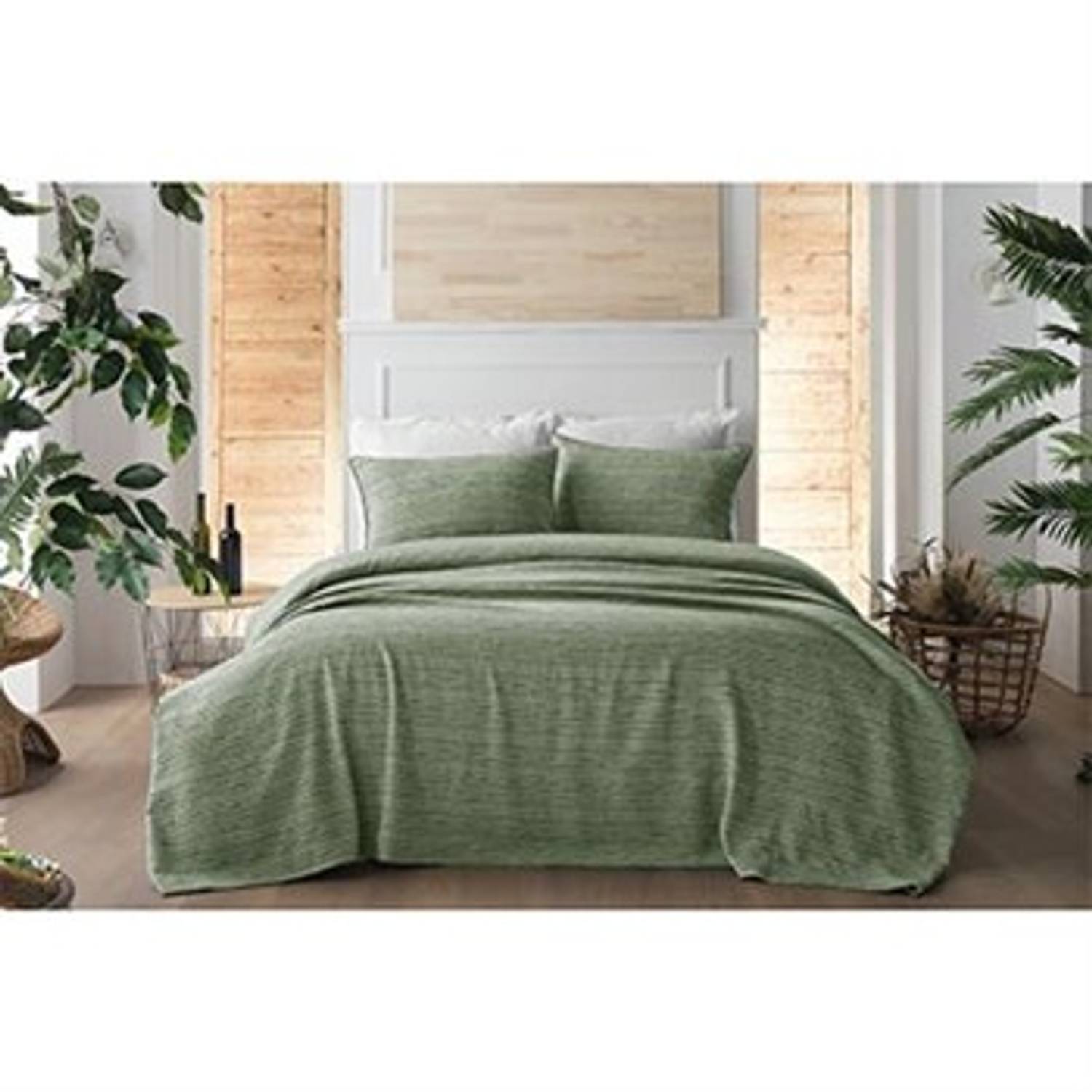 SAREV SINGLE RANFORCE BED COVER ECHO V11 LILAC