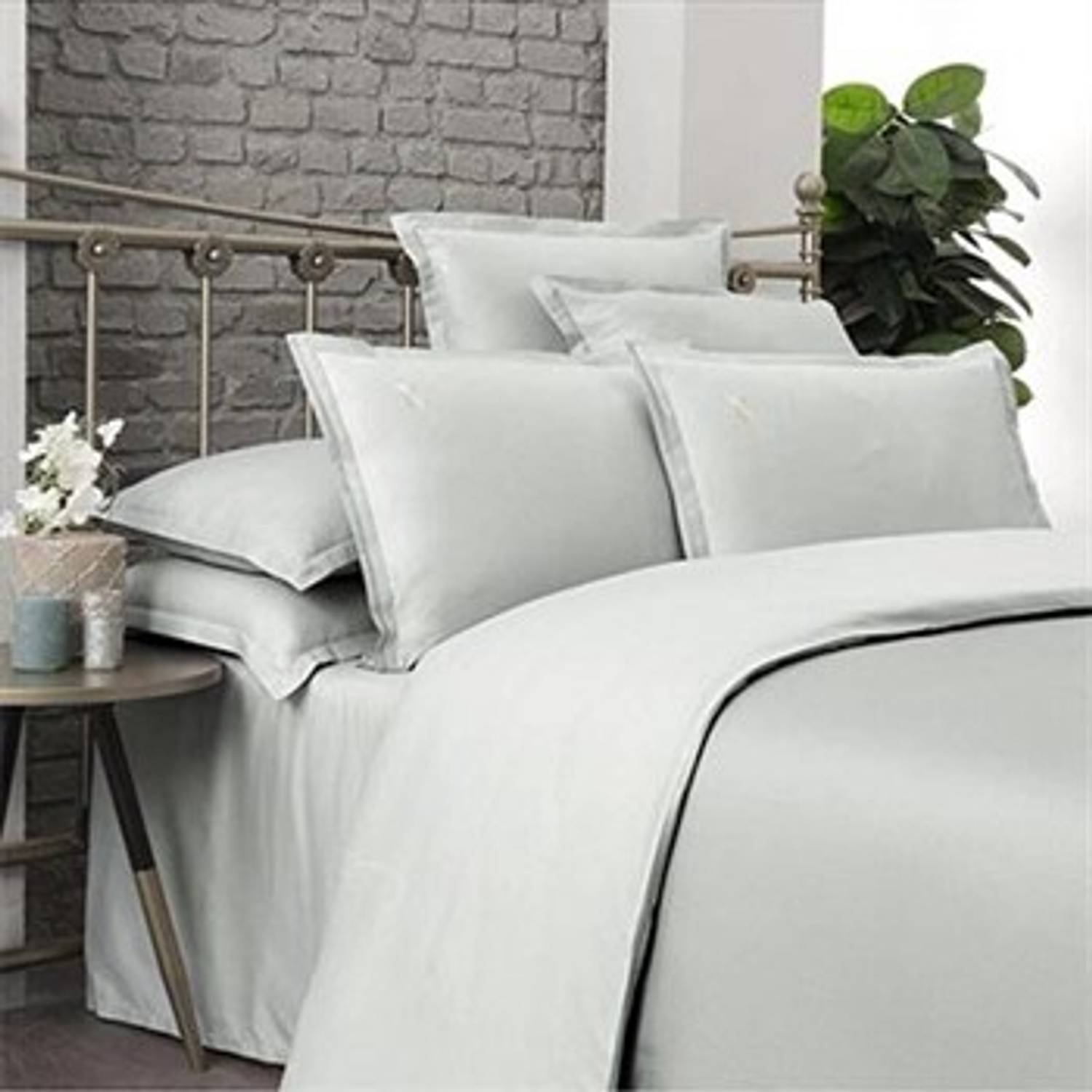 SAREV SATIN DOUBLE BEDDING SET ARMURLU OLIVE V2 2Y D