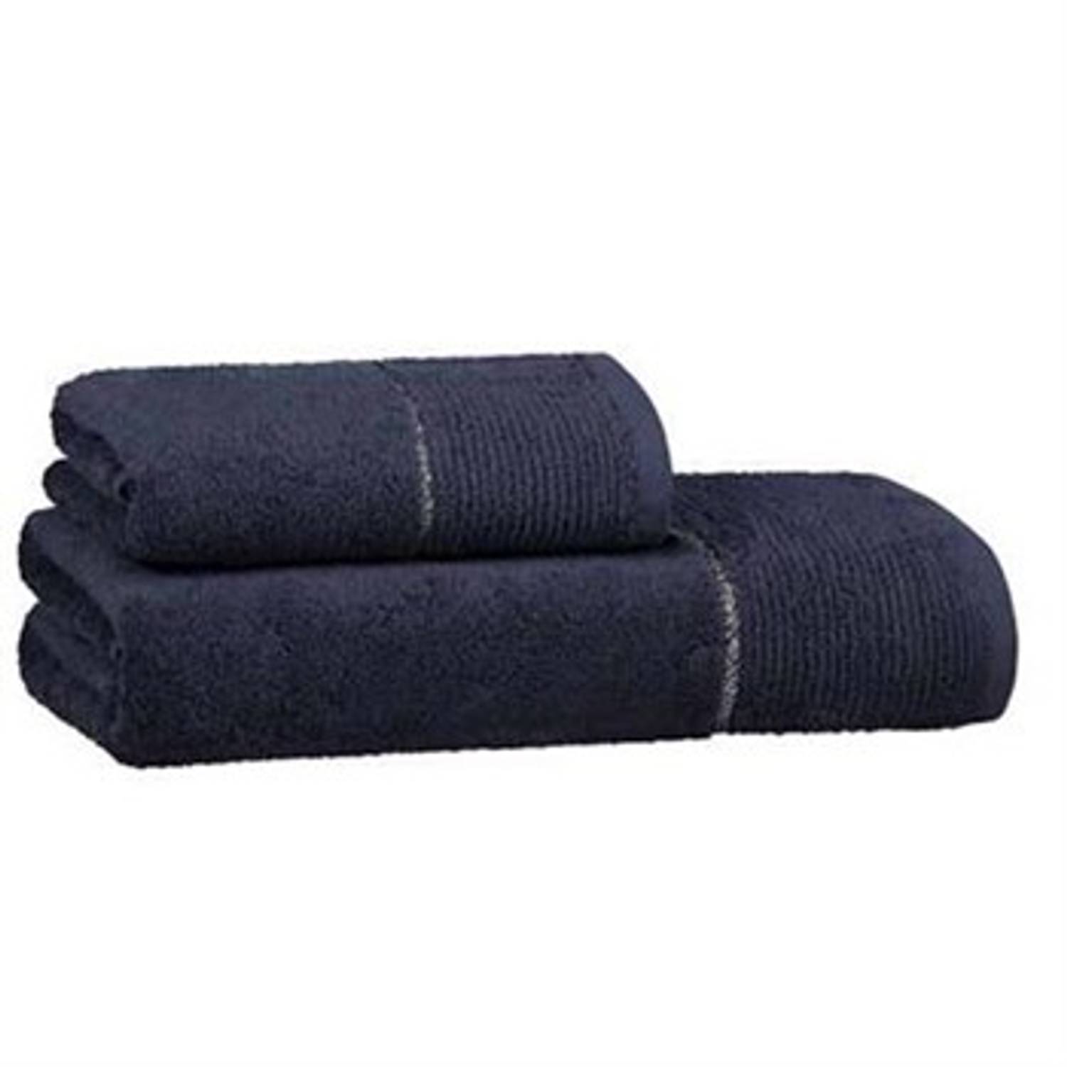 Полотенце SAREV HAVLU 90*150 NEW SOHO V28 ТЕМНО-СИНИЙ для лица и рук