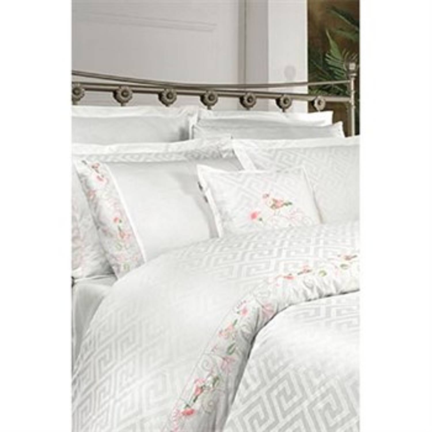 SAREV EXCLUSIVE DOUBLE BEDDING SET BRATISLAVA V1 4Y D WHITE