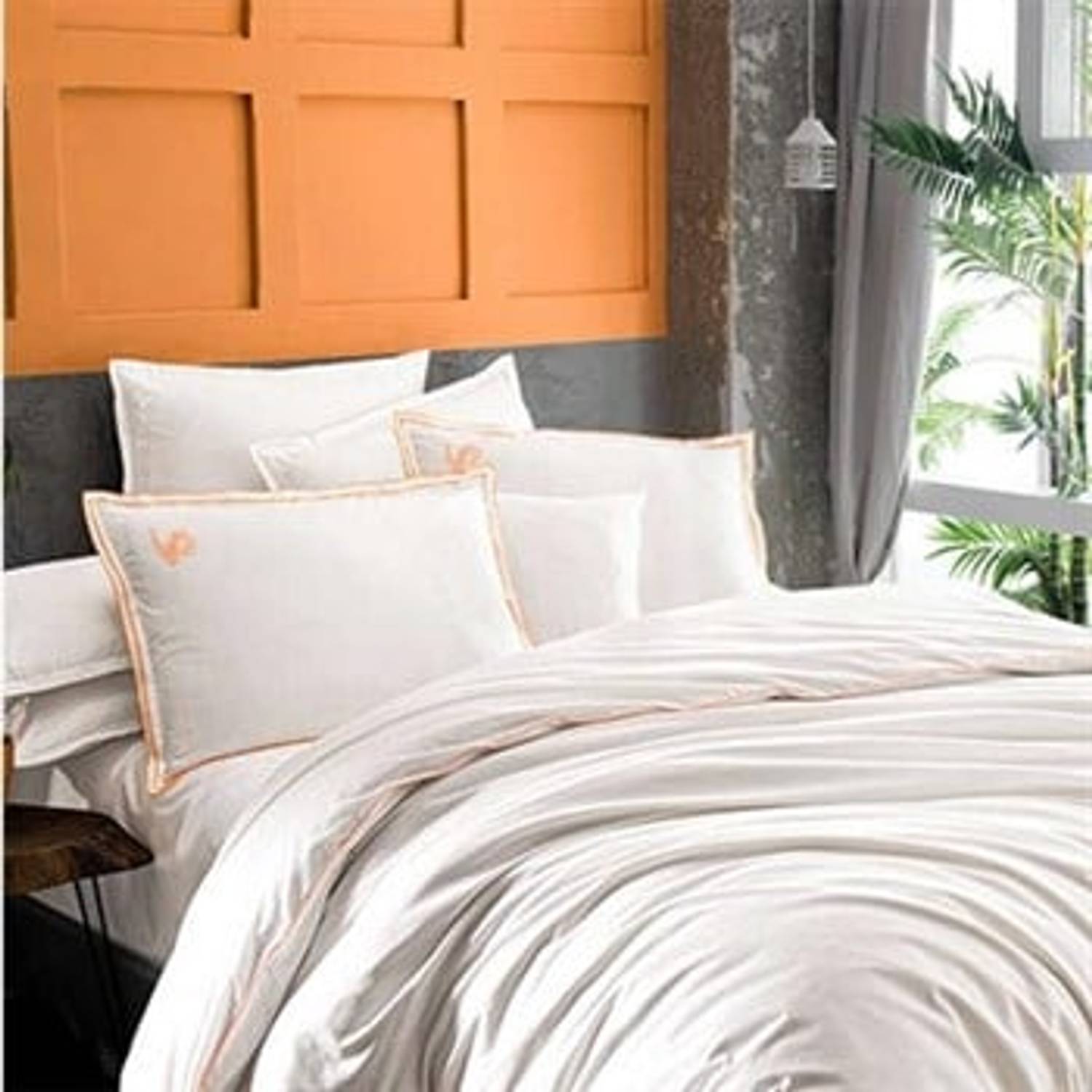 SAREV PERCALE SINGLE BEDDING SET SUPRA EKRU 1Y D