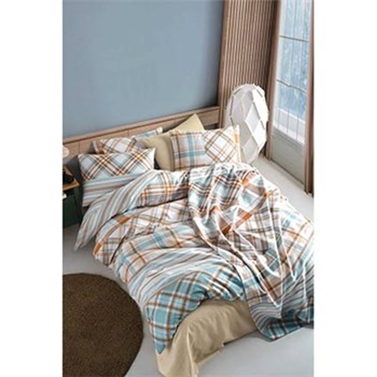 Набір постільної білизни для двоспального ліжка COTTON LIFE NERO HARDAL (в упаковці)