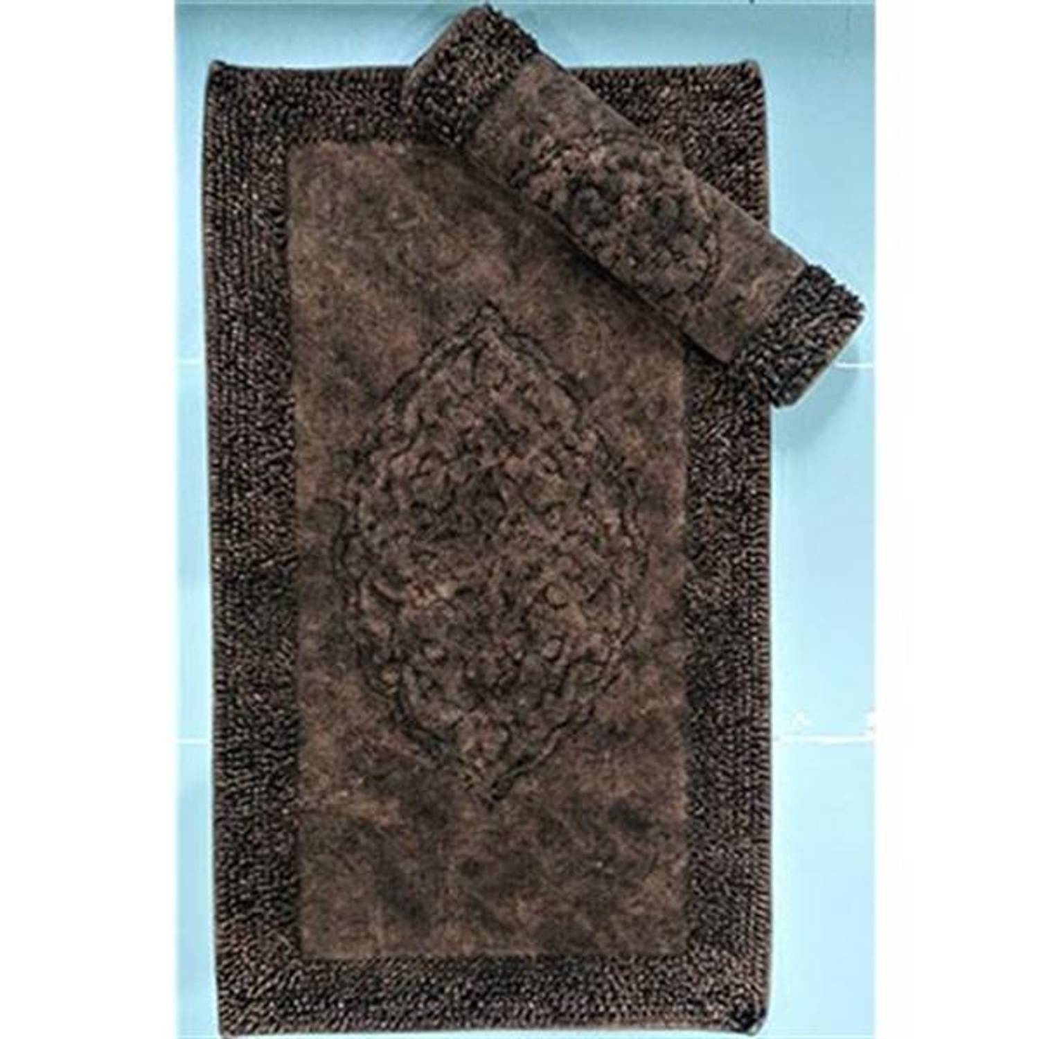 Maco Cotton Toilet Seat Pasta Antique Ottoman Brown