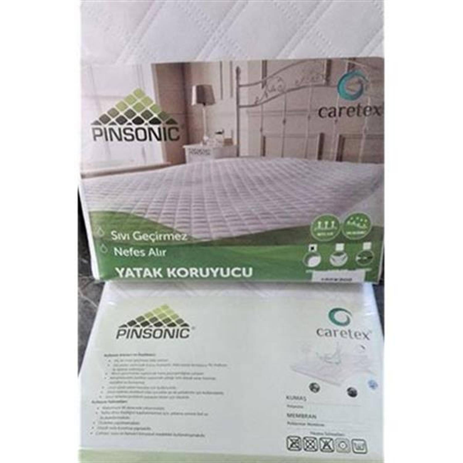 ПИНСОНИК Наматрасник 160x200 см для защиты матраса