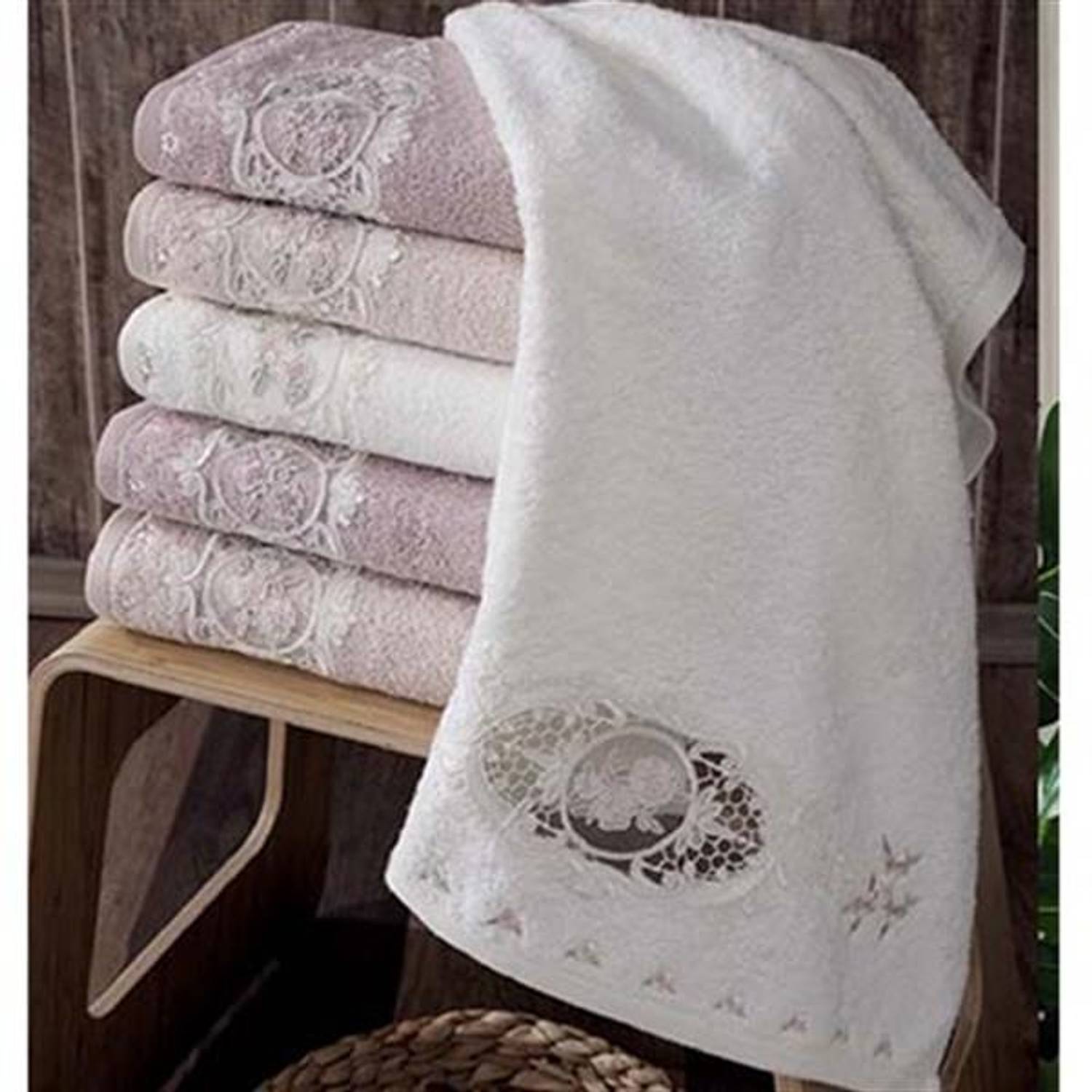 PUPİLLA BAMBO GÜPÜRLÜ HAVLU 50*90 FLORA