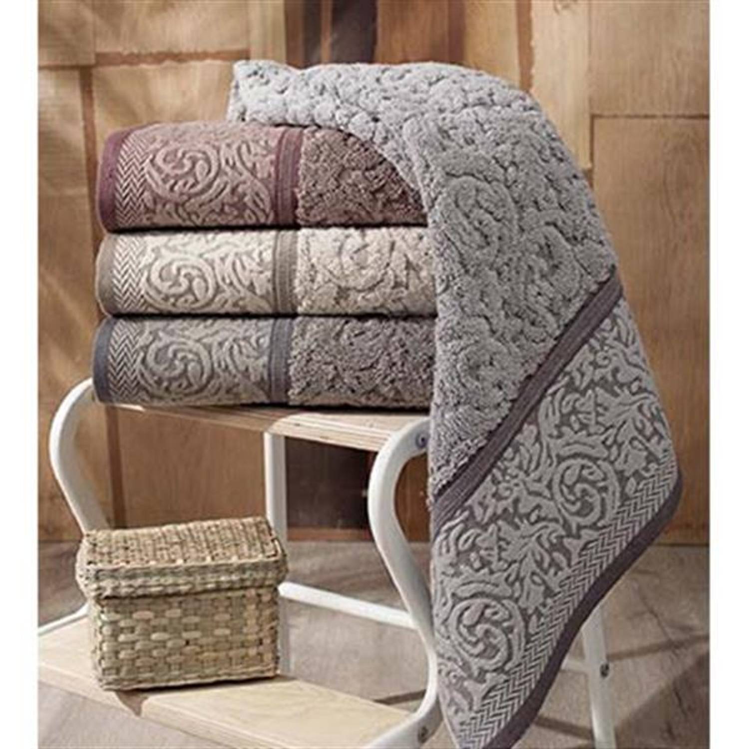 Пенієвий рушник PUPİLLA 50*90 см DALLAS 3050 для обличчя та рук