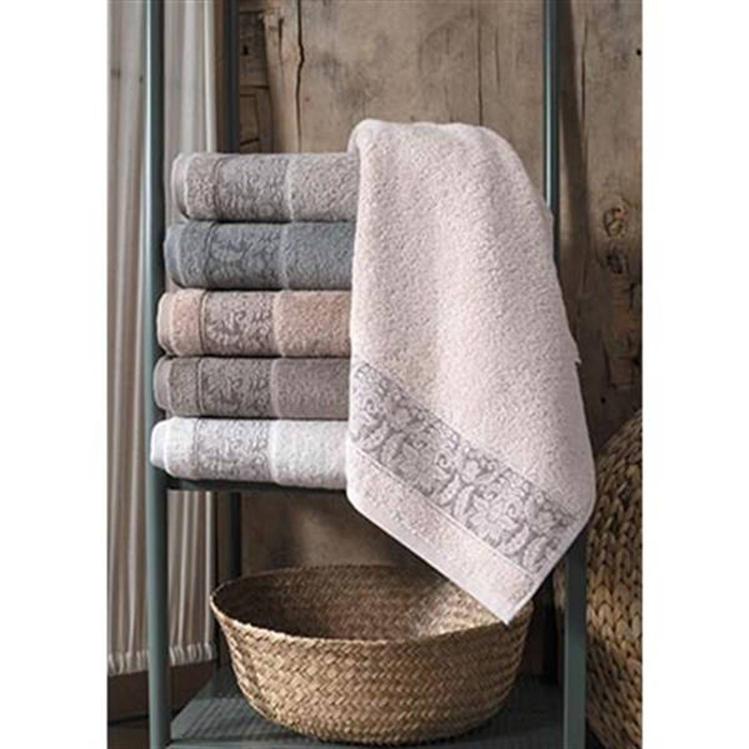 Пеню ПУПІЛЛА ЖАКАРЛІ 6-СТоронні рушники 50*90 Лебідь 3051