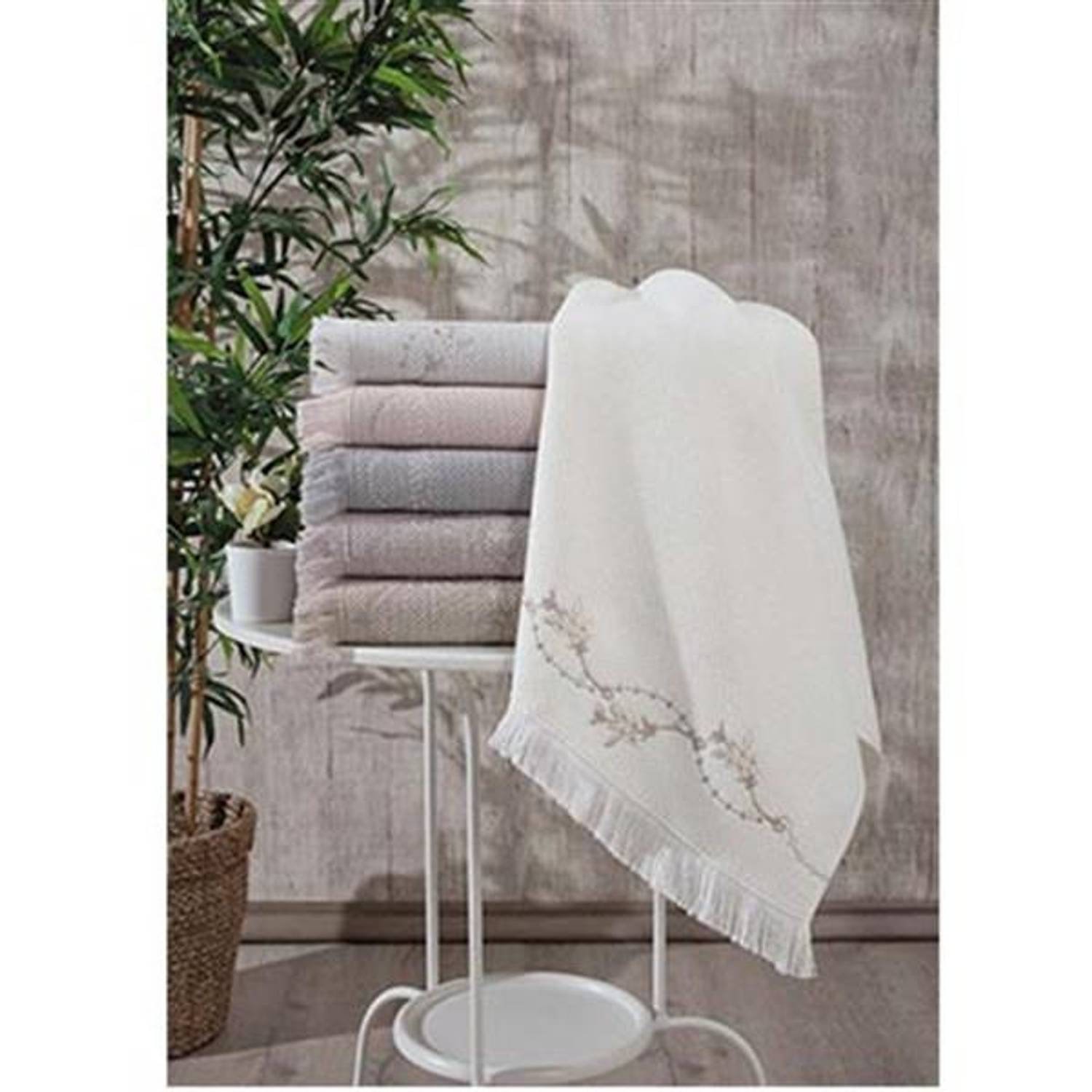 Хлопковое полотенце PUPİLLA 50*90 BERNİNİ для лица и рук