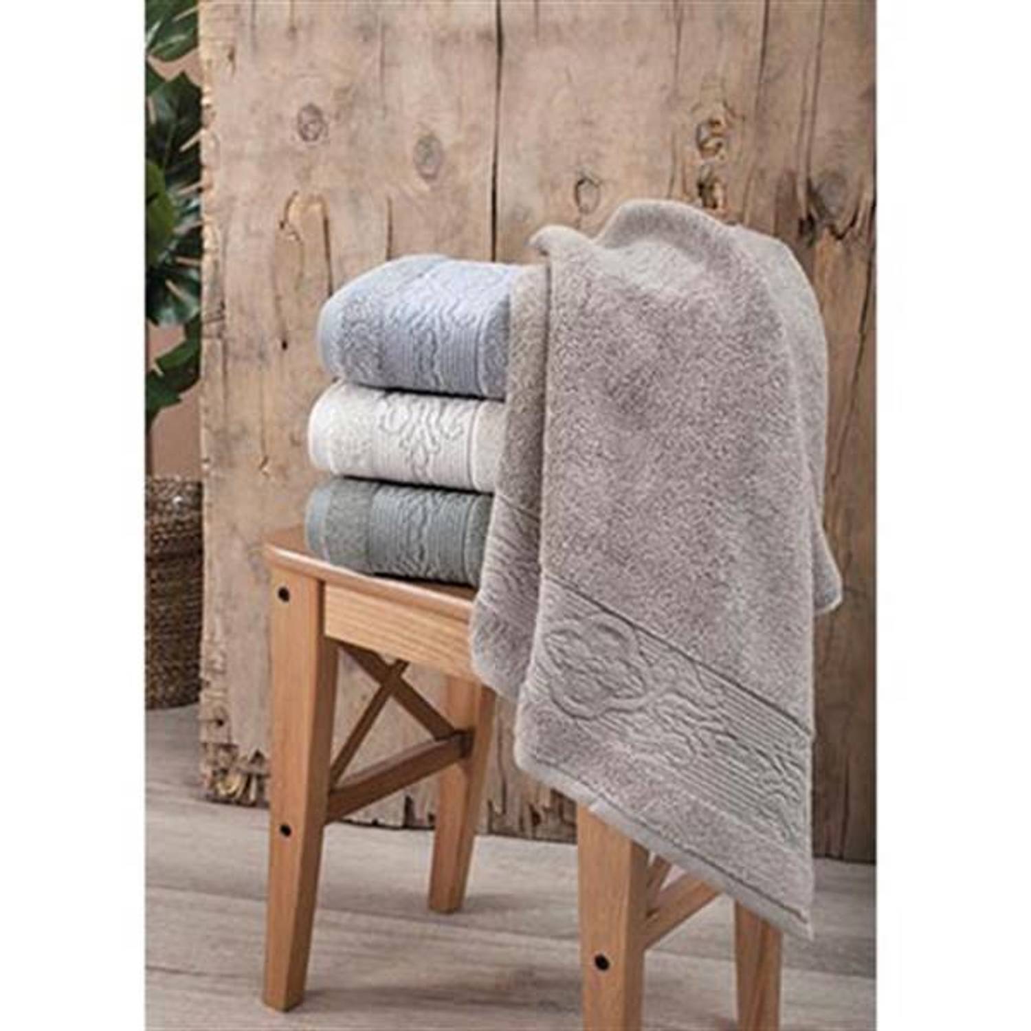 PUPİLLA PENYE JAKARLI 4'LÜ HAVLU 50*90 VİTRA