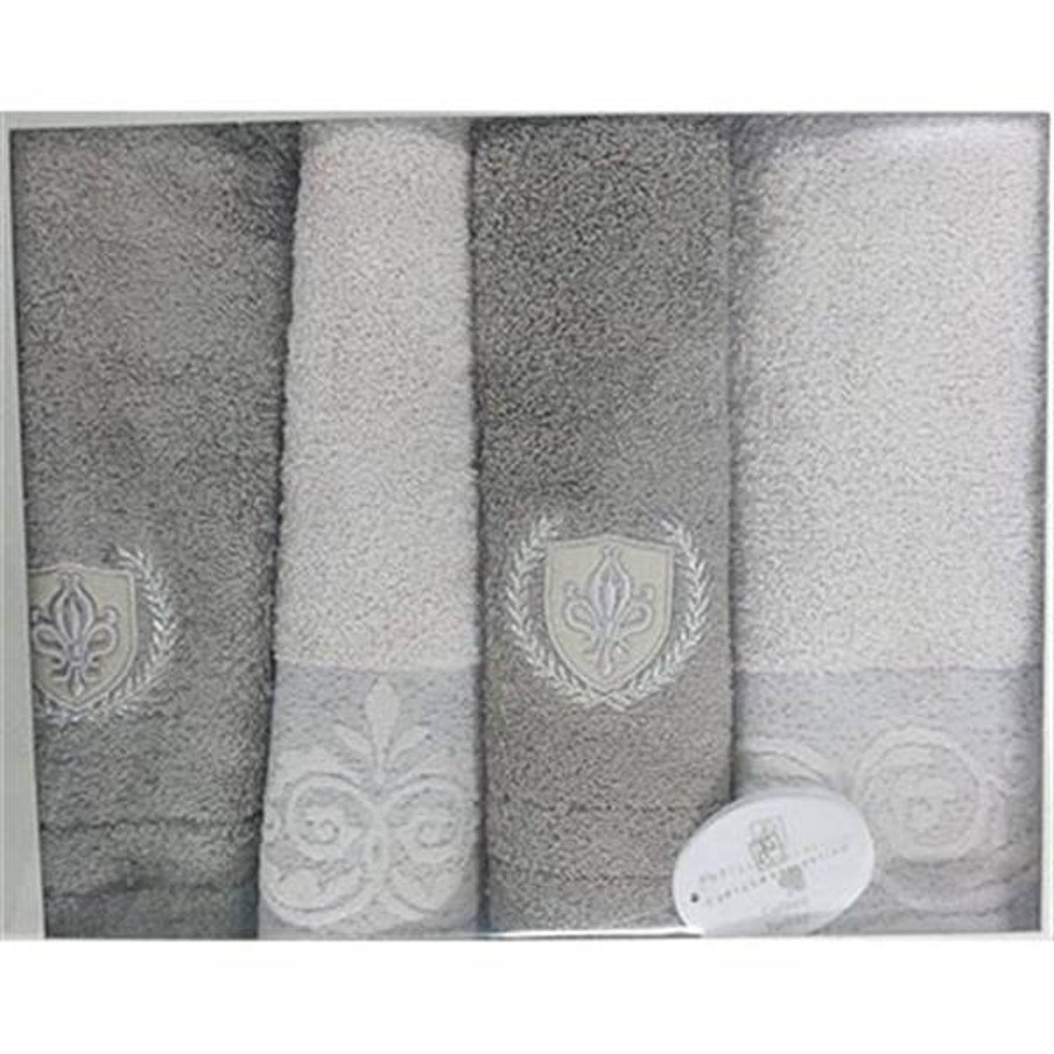 Махровий рушник PUPİLLA HAMAM TK. з бавовни MİLA, рожевий - коричневий