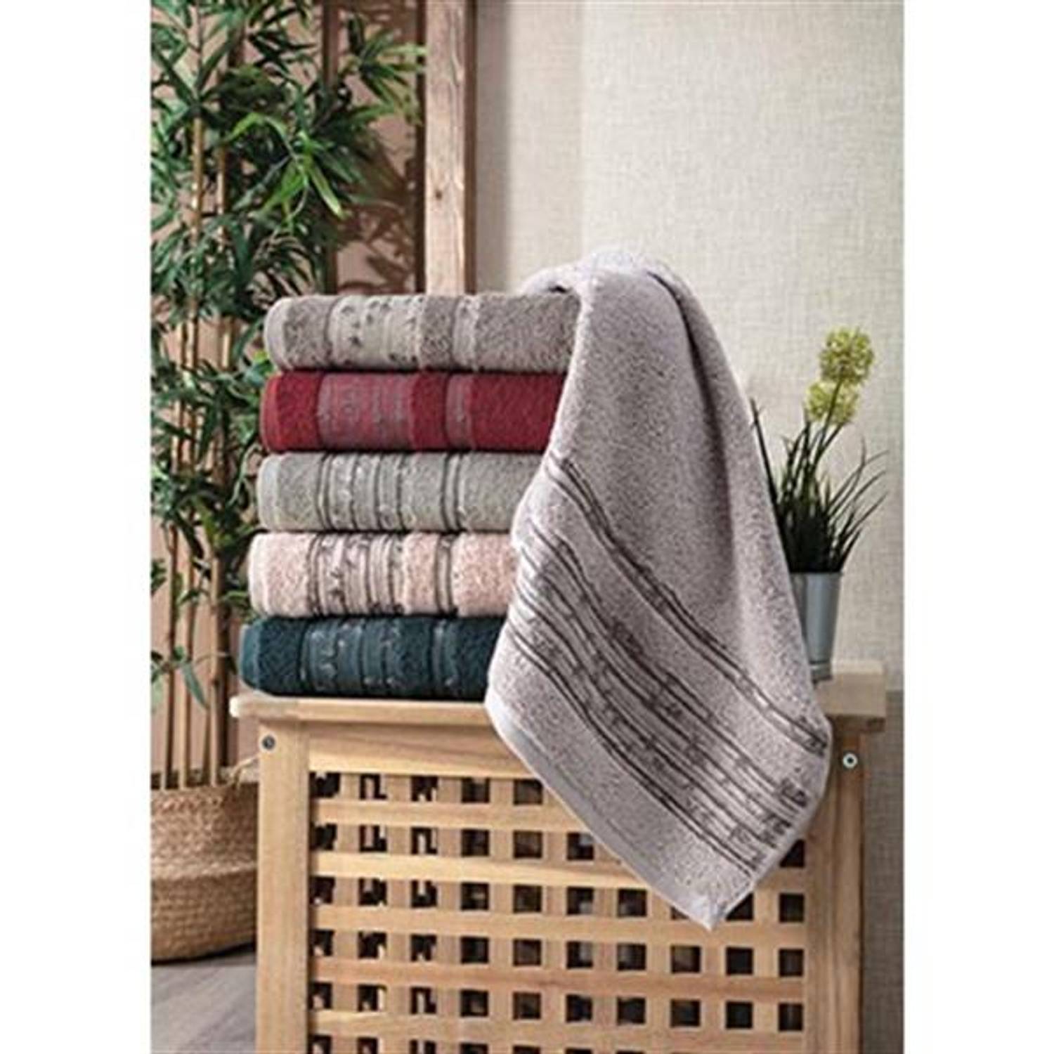 Халат для обличчя та рук PUPİLLA з бамбука 50*90 см золотистий